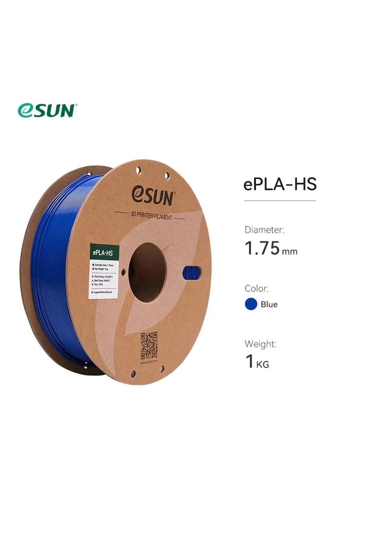 eSun Pla-hs Filament Mavi