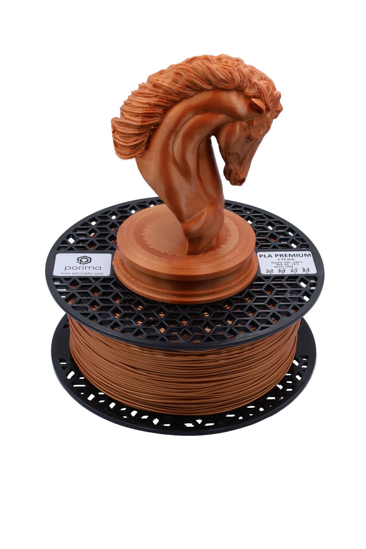 Porima Pla Premium Filament 1.75mm 1kg Bakır