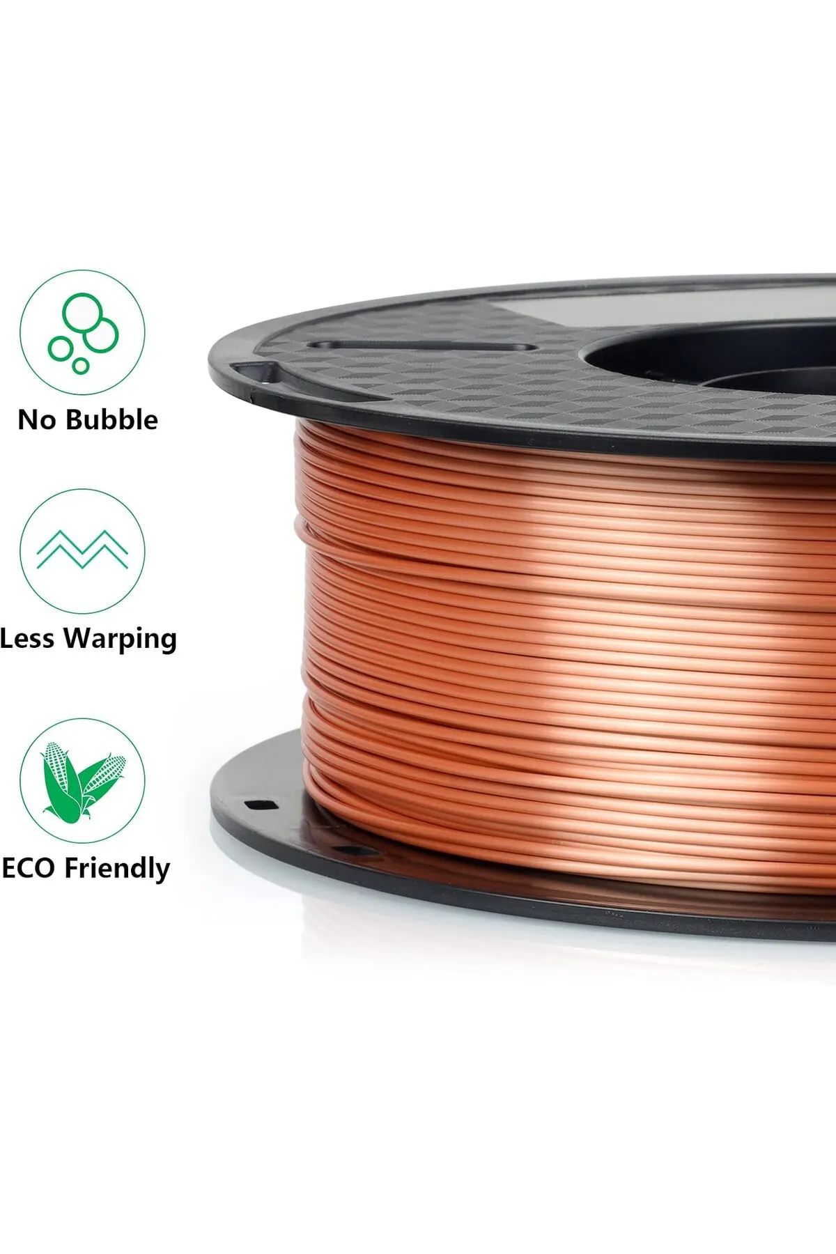 KINGROON PLA Silk Filament Bakır  1.75 mm 1 Kg