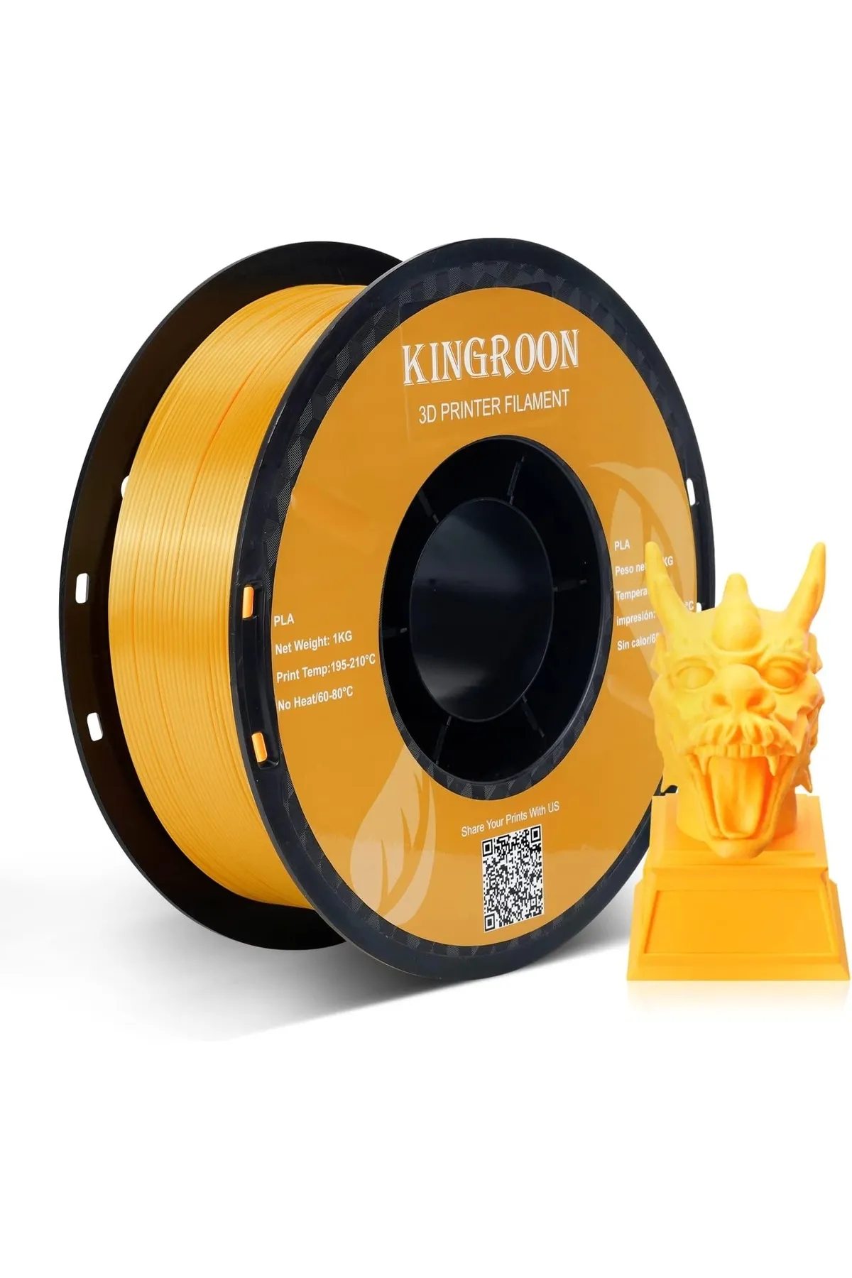 KINGROON Pla Silk Gold Filament