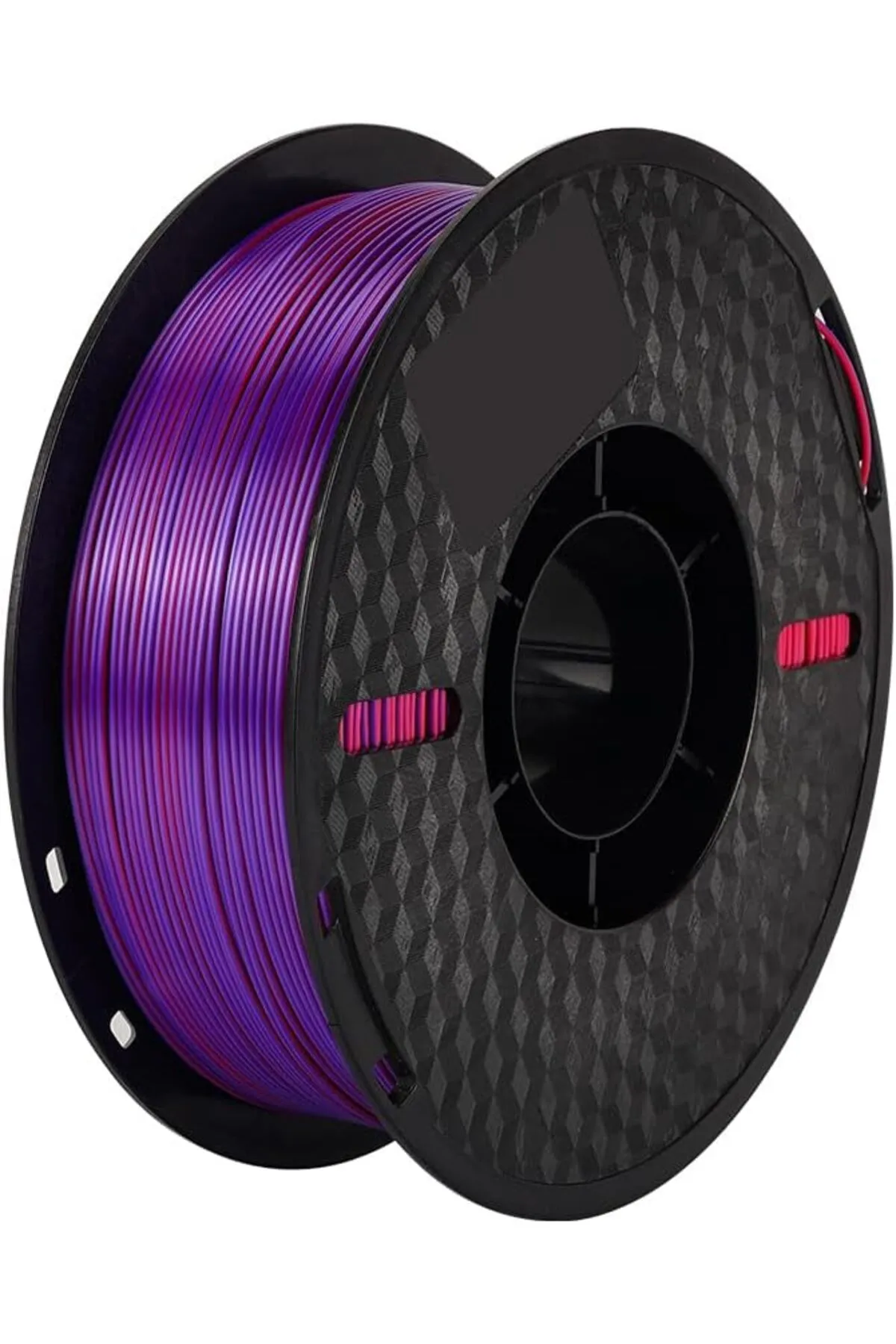 KINGROON PLA Silk Üçlü Renk Filament - Kırmızı Altın Mor - 1.75 mm - 1KG