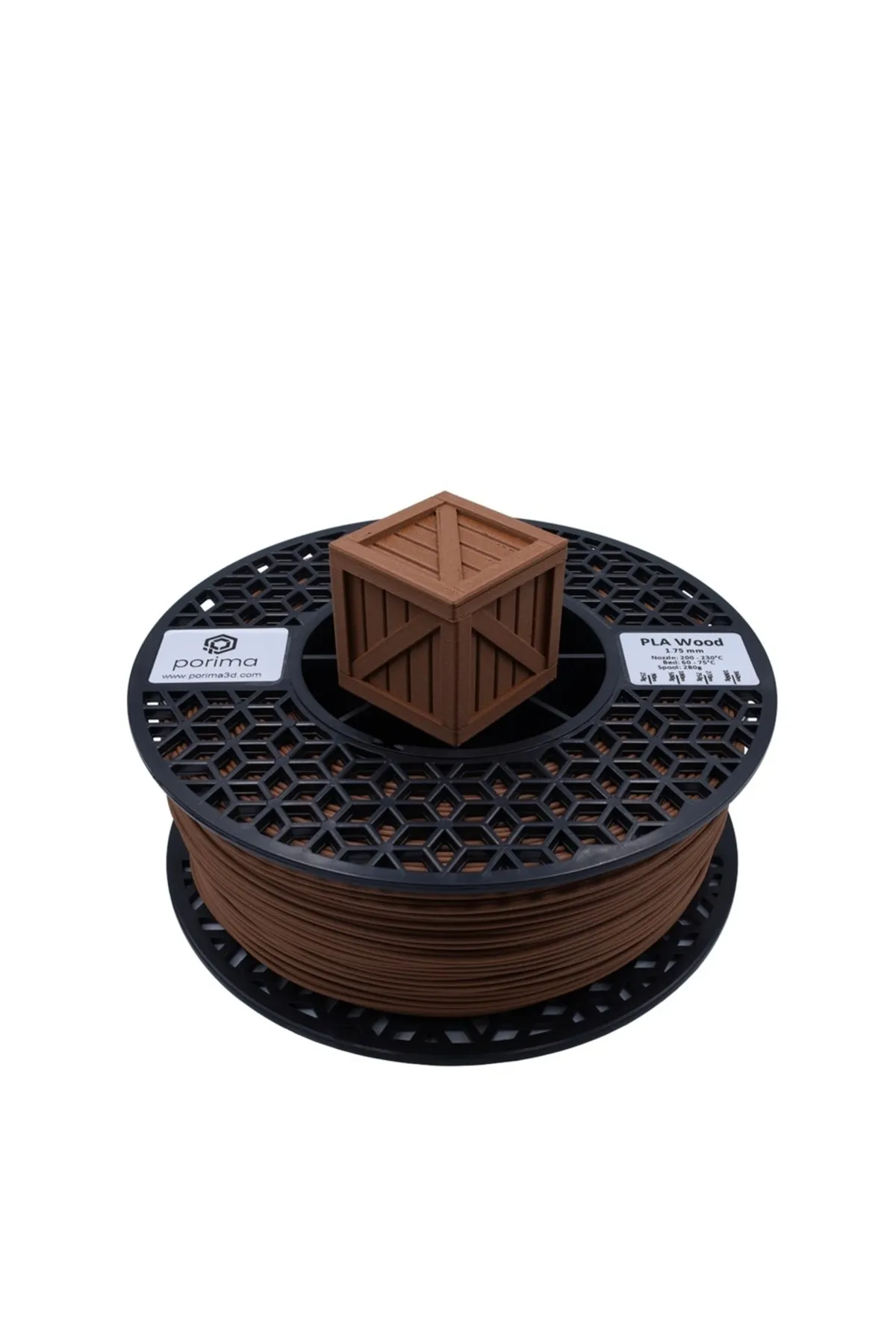 Porima Pla Wood Filament Walnut Ahşap (CEVİZ) 1,75mm 1kg