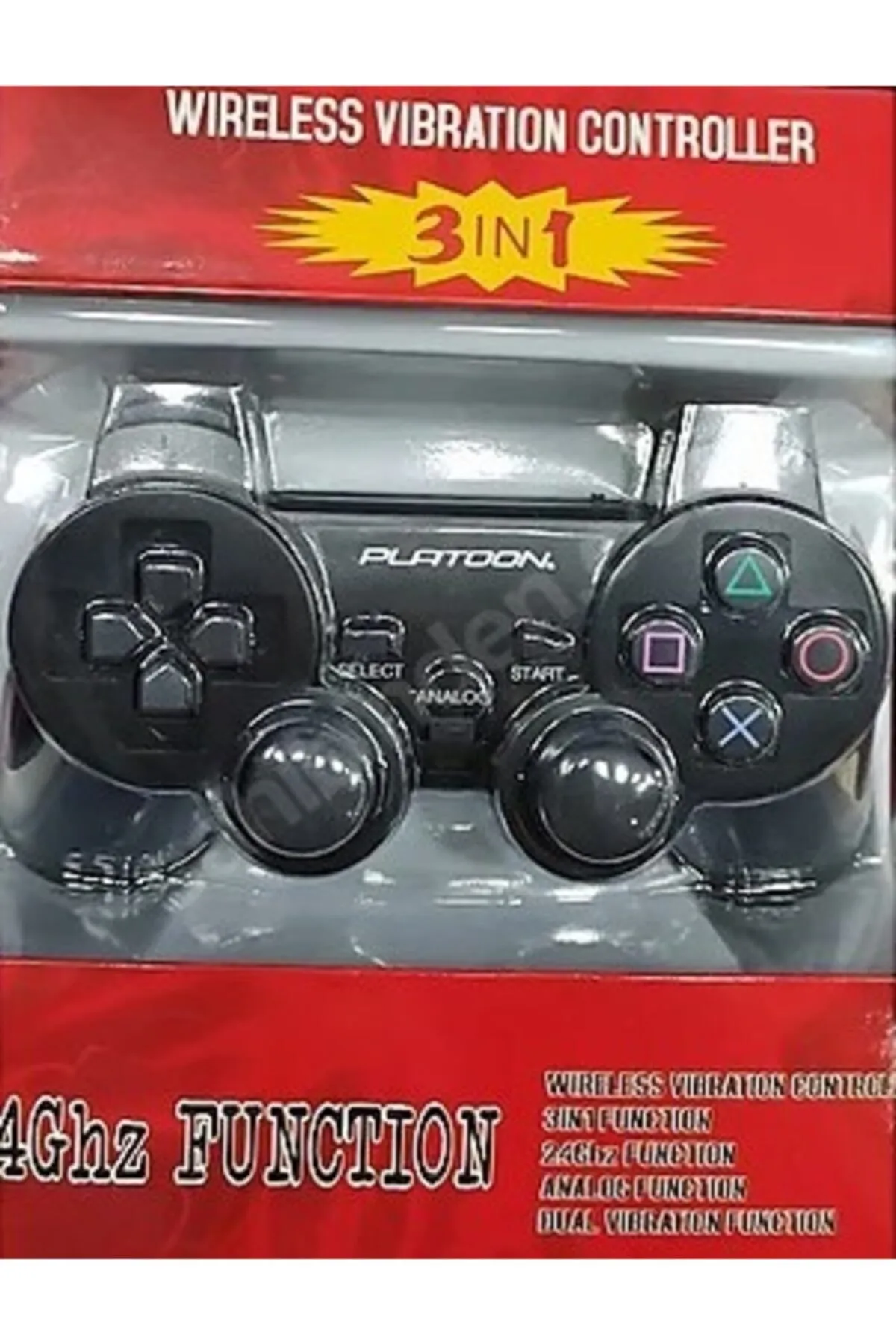 Platon Platoon Pl-2860 3in1 2.4ghz Analog Kablosuz Ps2-ps3-pc Uyumlu Oyun Kolu Gamepad