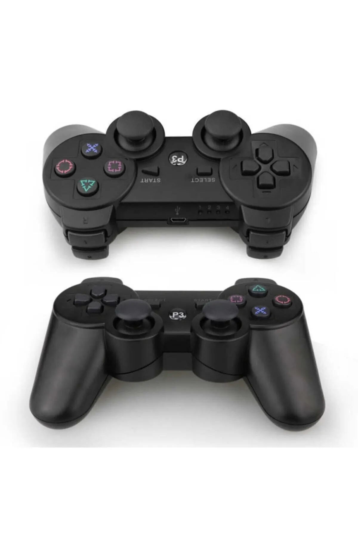 Cep-H Playstation 3 Uyumsuz Kablosuz Bluetooth Kumanda Double-shock Oyun Kolu