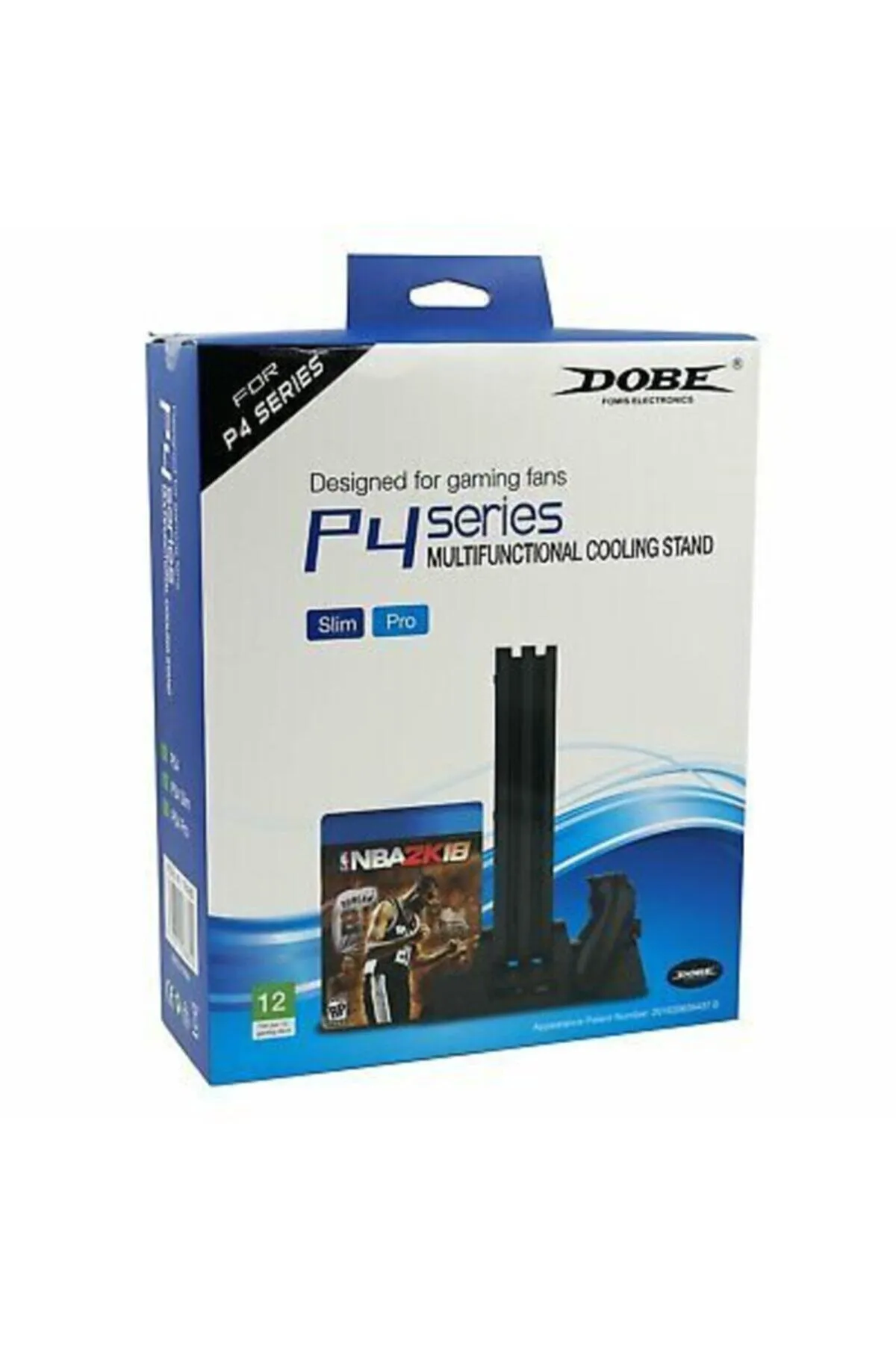 Dobe Playstation 4 Slim Ps4 Pro Uyumlu Fanlı Stand Ve Oyun Kolu Usb Şarjlı Ps4 Şarj Stand