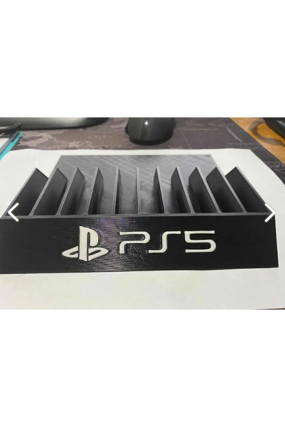 güneybutik Playstation 5 cd kutusu organizer rafı  ps5  oyun cd kutusu düzenleme rafı