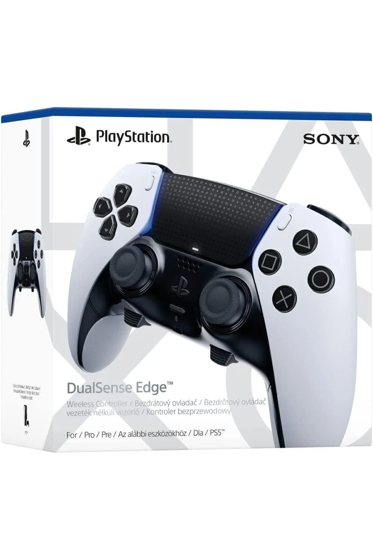 Sony Playstation Dualsense Edge Kablosuz Oyun Kolu – Beyaz (RESMİ DİSTRİBÜTÖR GARANTİLİ)