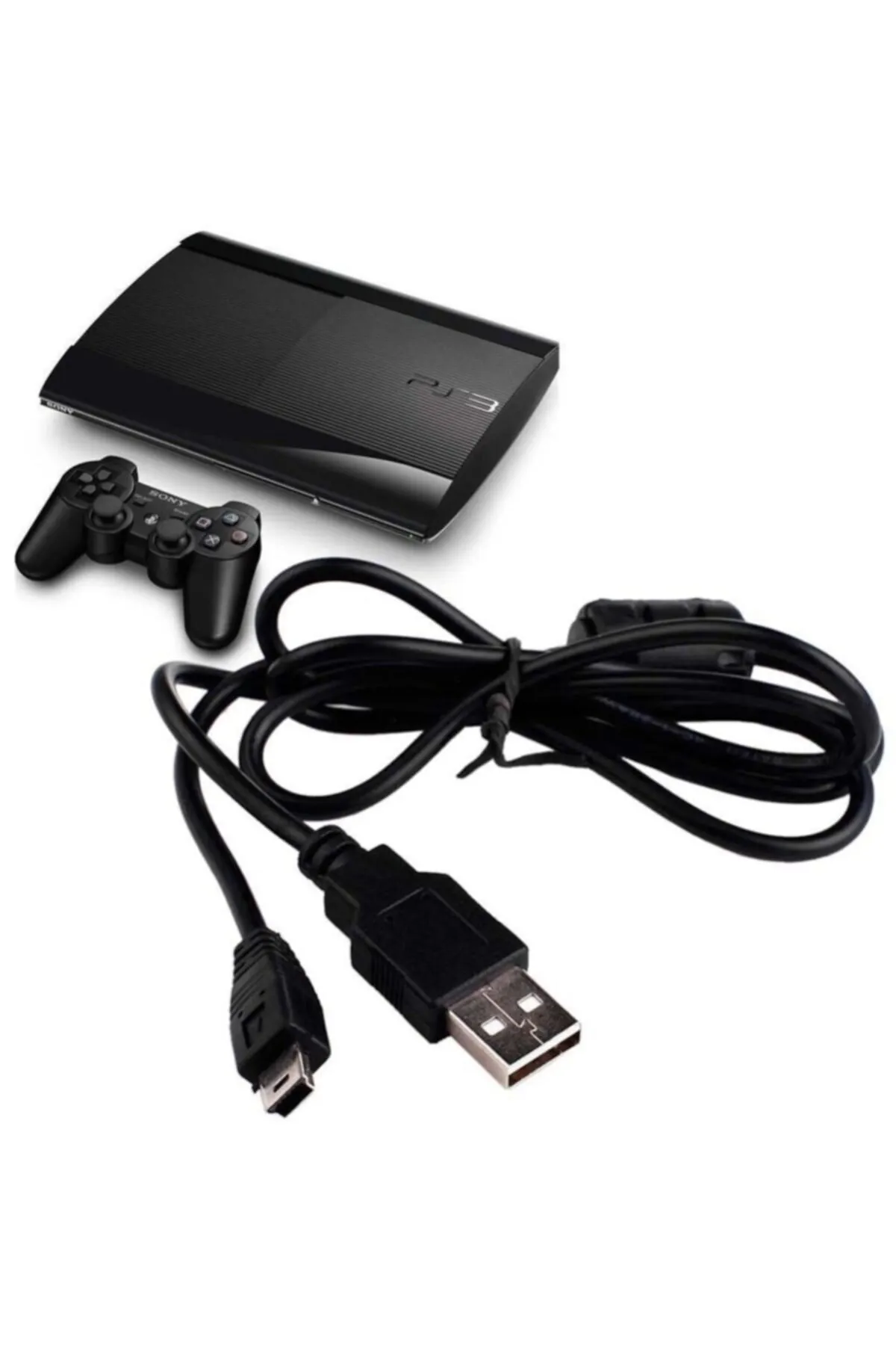 Genel Markalar Playstation Ps3 Uyumlu Oyun Kolu Şarj Kablosu Usb Mini Usb 1.5 mt