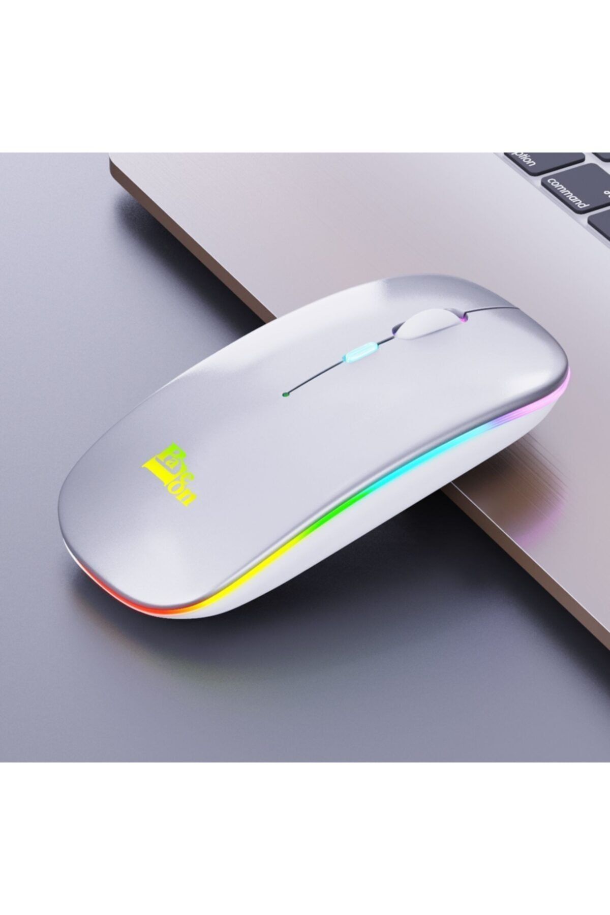 Paleon Plo-e1300 Rgb Işıklı Şarj Edilebilir Kablosuz Mouse