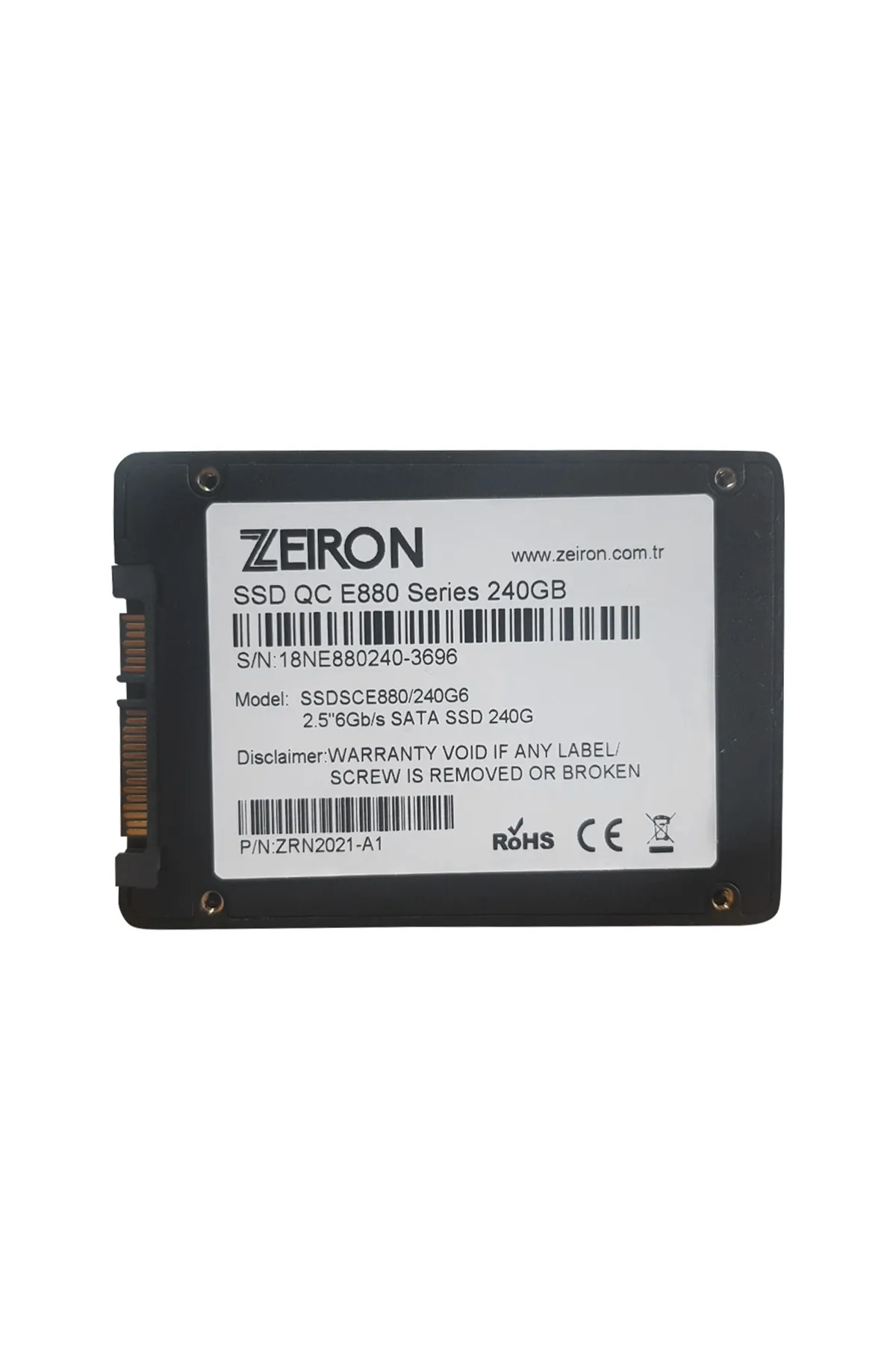 Zeiron Plus ZRN-SSDSCE880/240G 240 GB 2.5" SATA SSD Disk