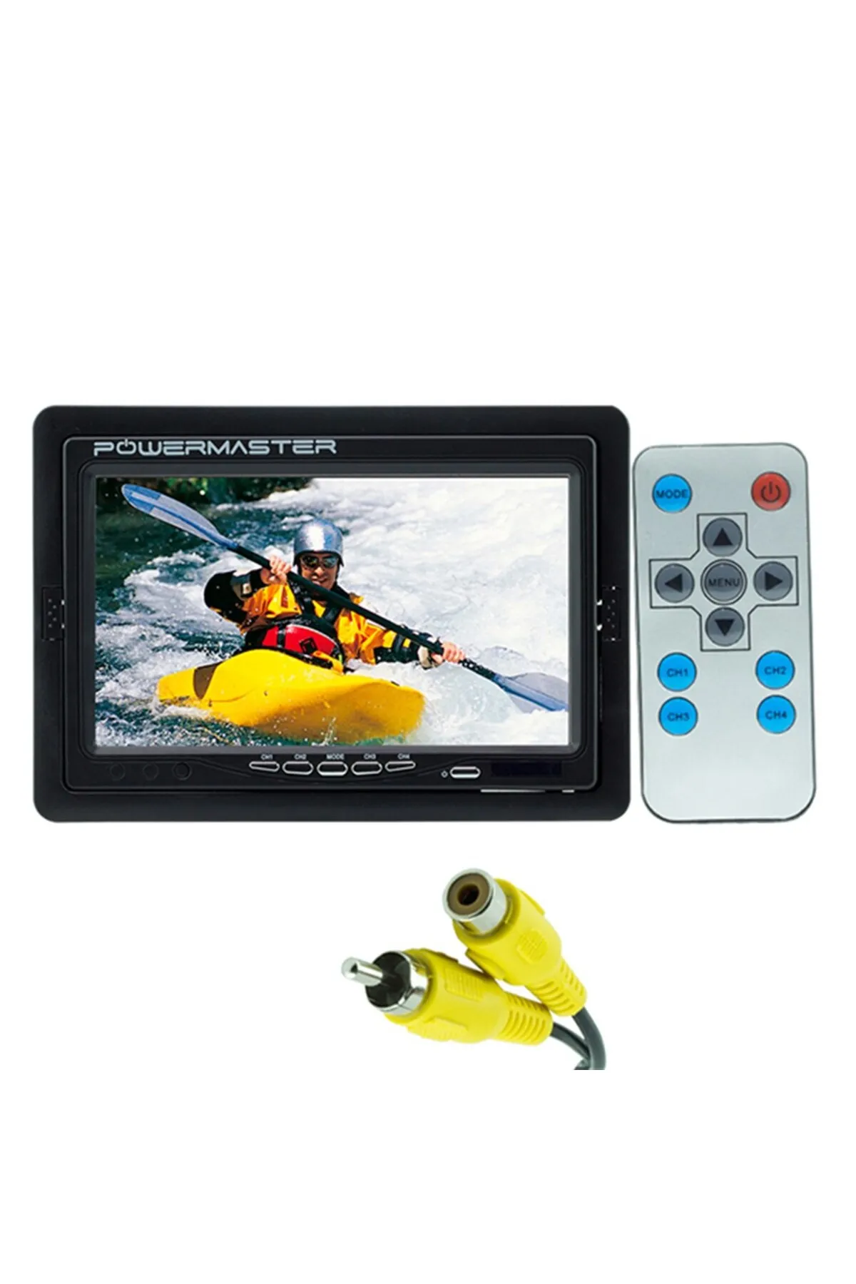 Powermaster Pm-15487 2 Kanal Tetiklemeli 7 Dijital Monitör