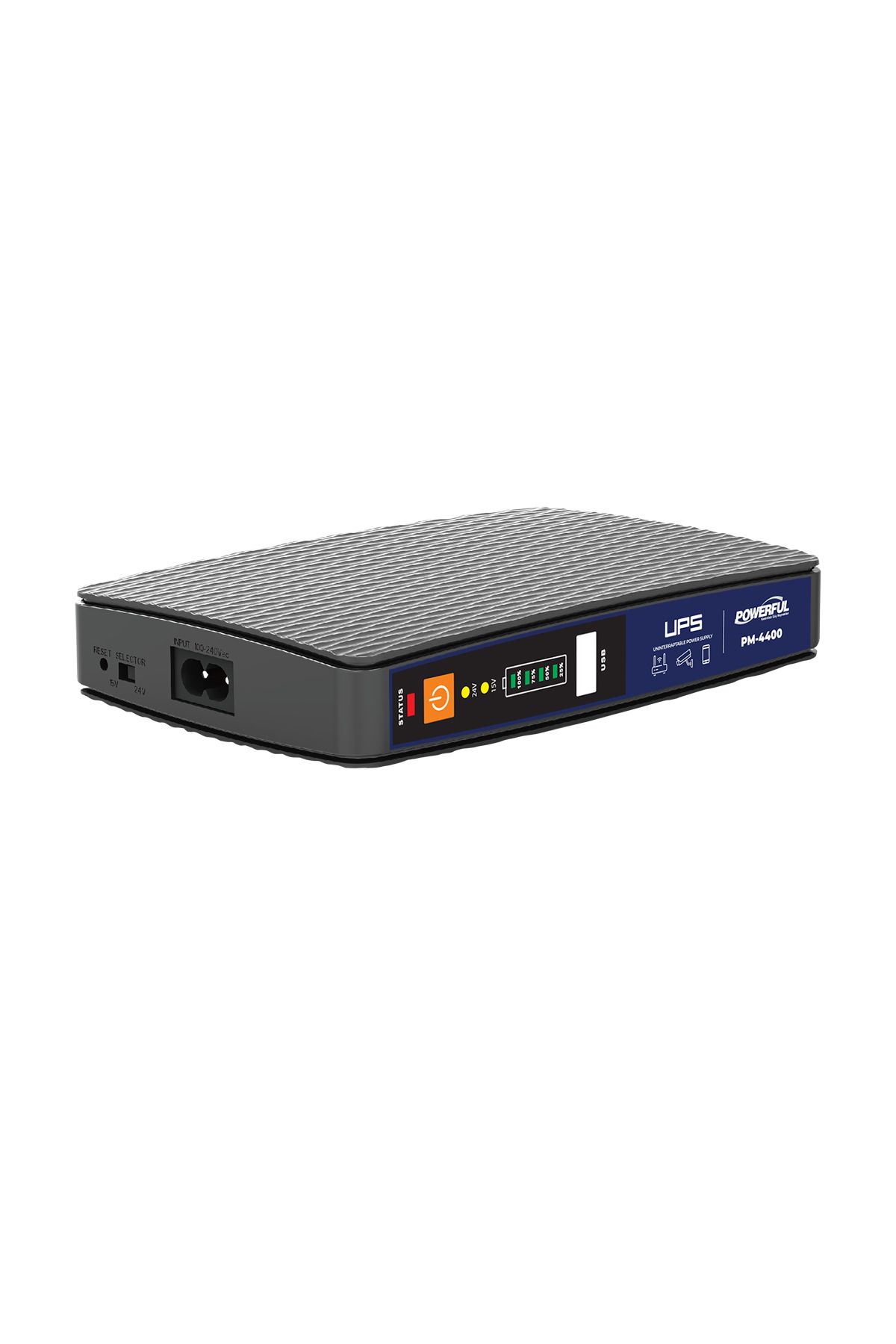 Powerful Pm-4400 8000ma Lityum Pil Mıcro Dc Modem Ups Kesintisiz Güç Kaynağı