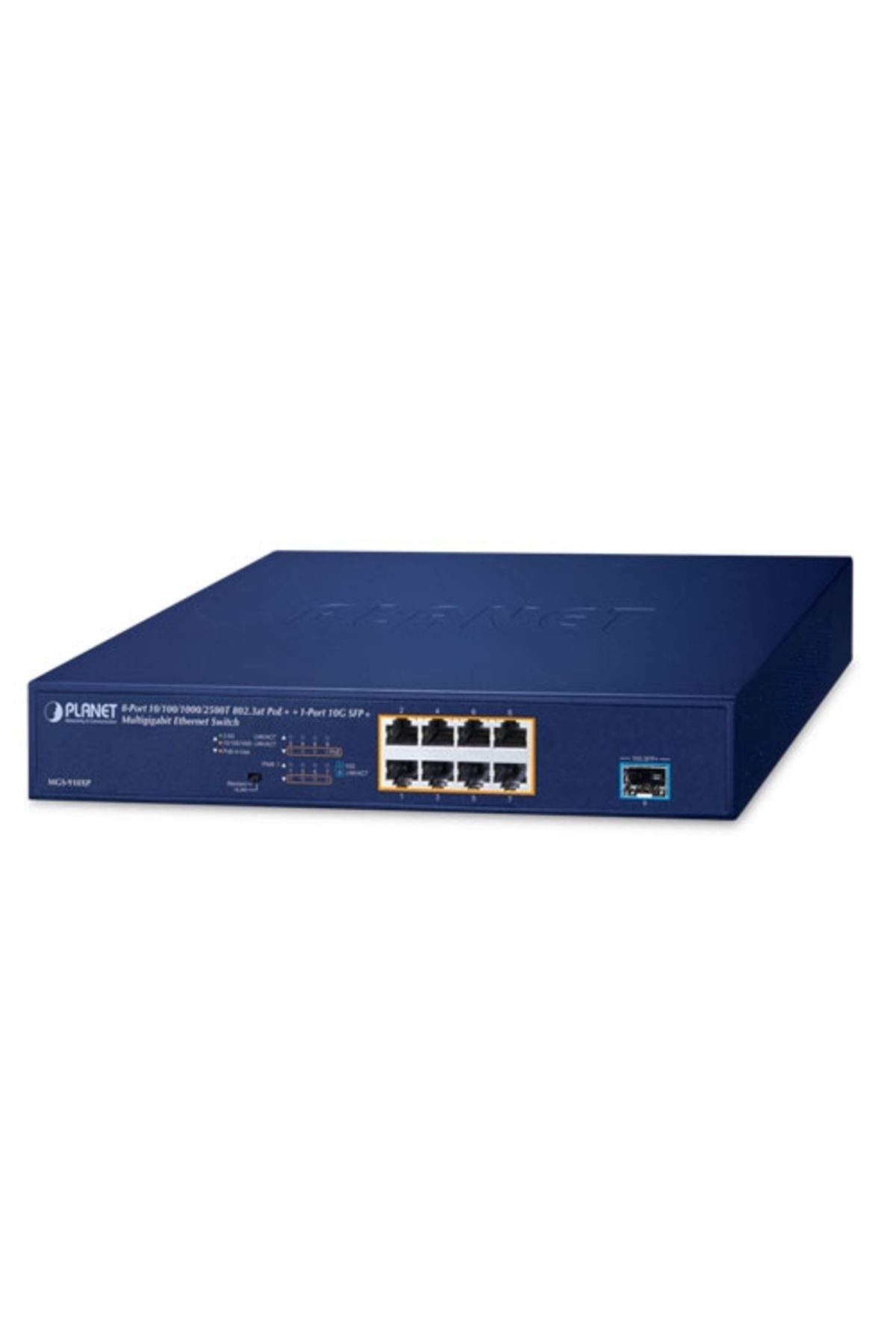 Planet PoE+ + 1-Port 10G SFP+ Multigigabit Ethernet Switch