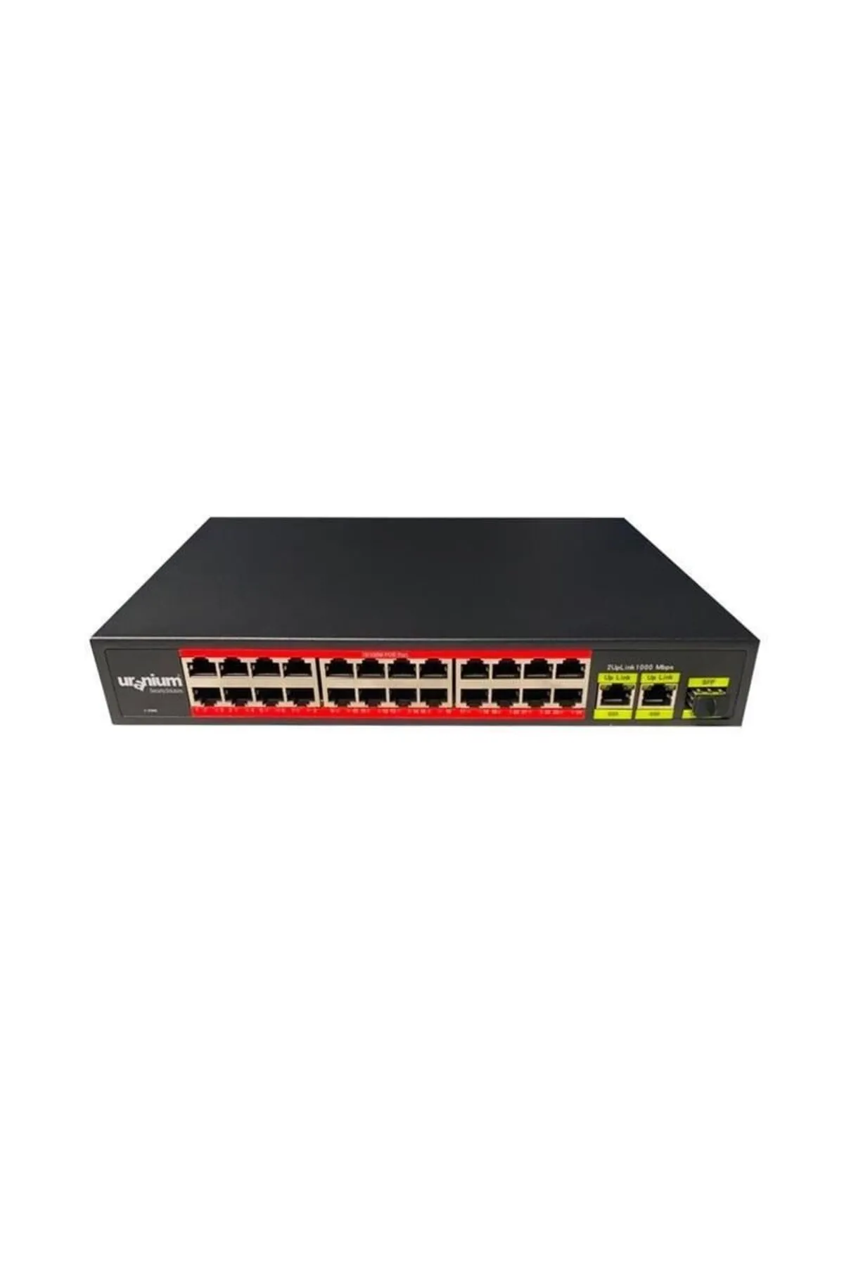 URANIUM POE-2402SFP-300W 24 PORT GIGABİT+2XGB SFP POE SWİTCH