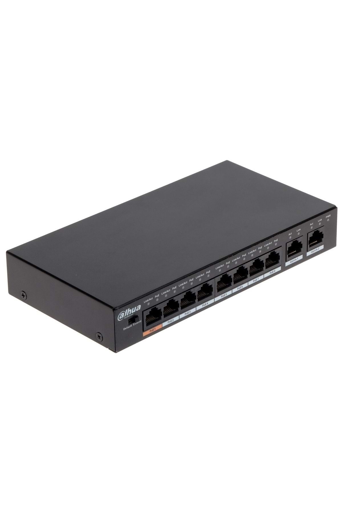 Dahua Poe Switch Pfs3010-8et-96 8x10/100 2ge Uplink 96w