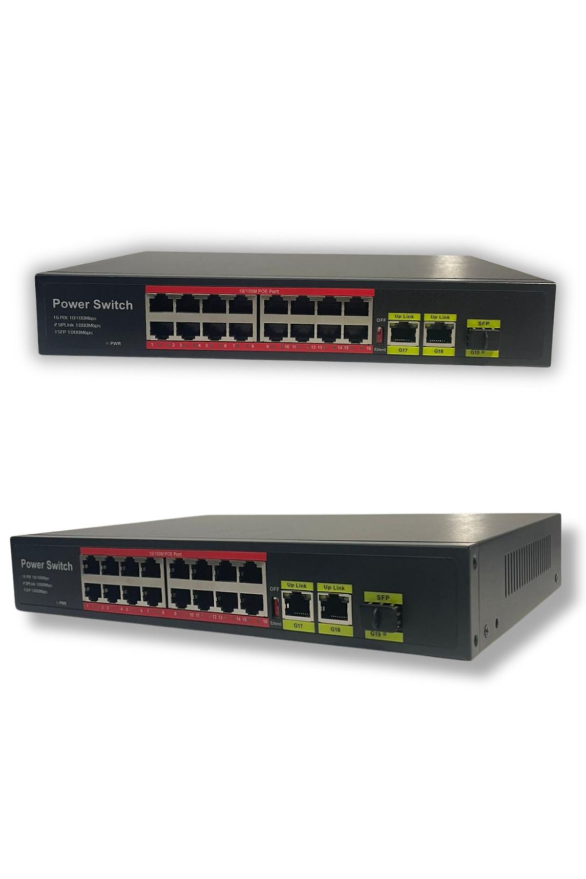 Rose Poe Switch Pr-1630g 16 3 Port Smart