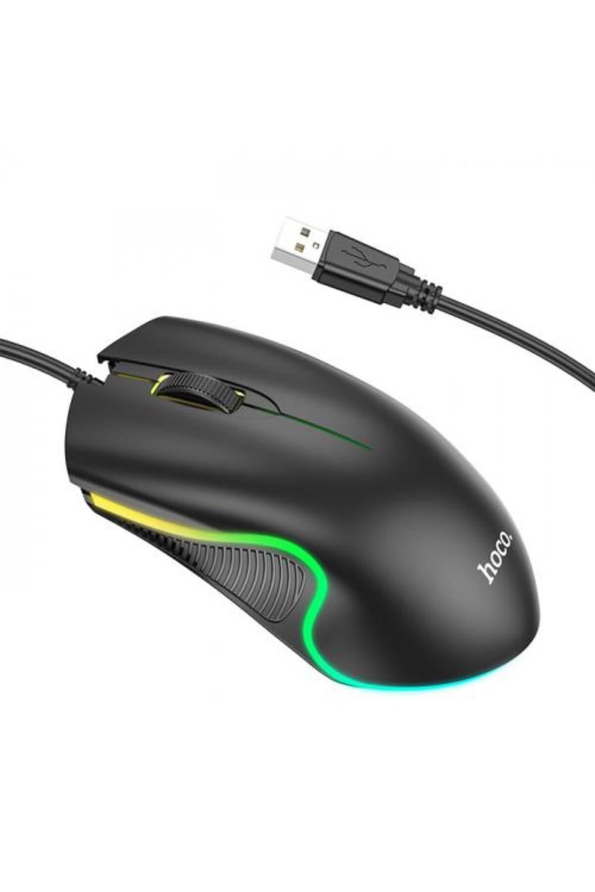 Polhammobile Polham 1.5MT Kablolu 7200DPI RGB LED Işıklı Gamer Oyuncu Mouse, Ergonomik Ultra Hassas Mouse