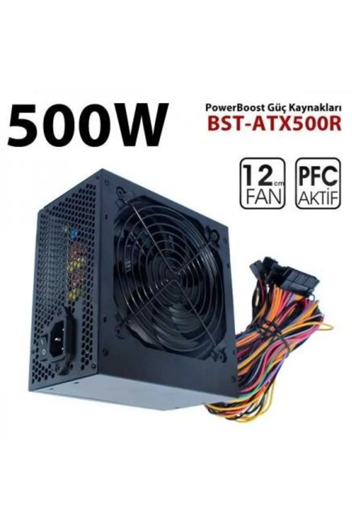 Power Boost Powerboost 500 W P.supply,12cm Fan, A/pfc,kutulu