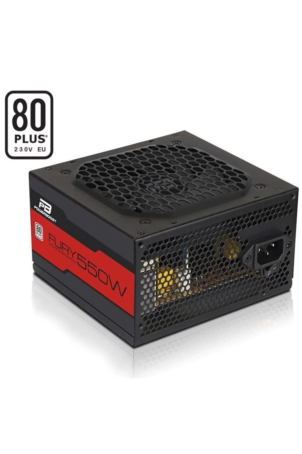 Power Boost Powerboost Bst-atx550weu"fury" 550w 80+ 12cm Fanlı Atx Psu