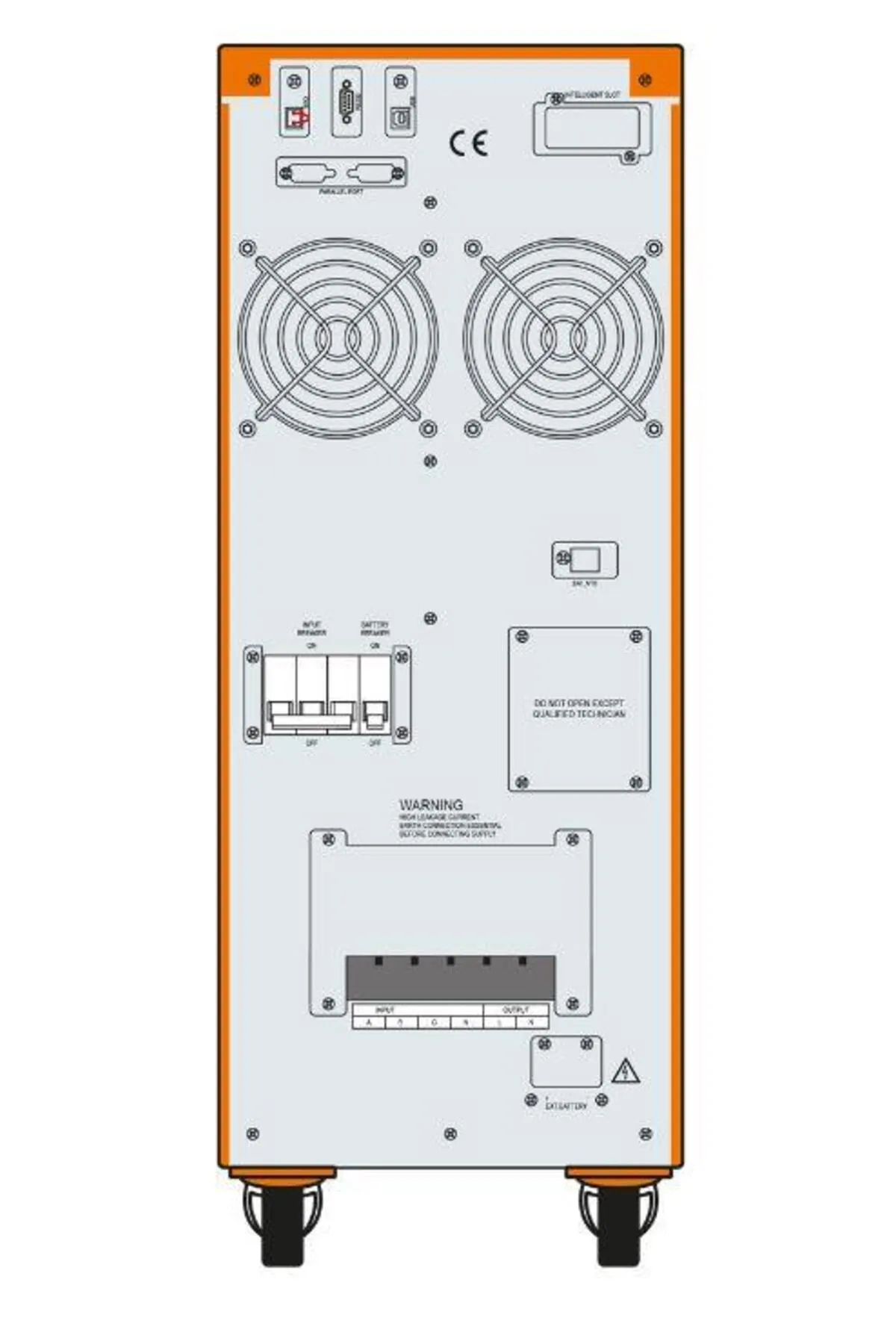 Makelsan Powerpack Se 10kva 1f/1f (20X9AH) 5/10dk Onlıne Ups