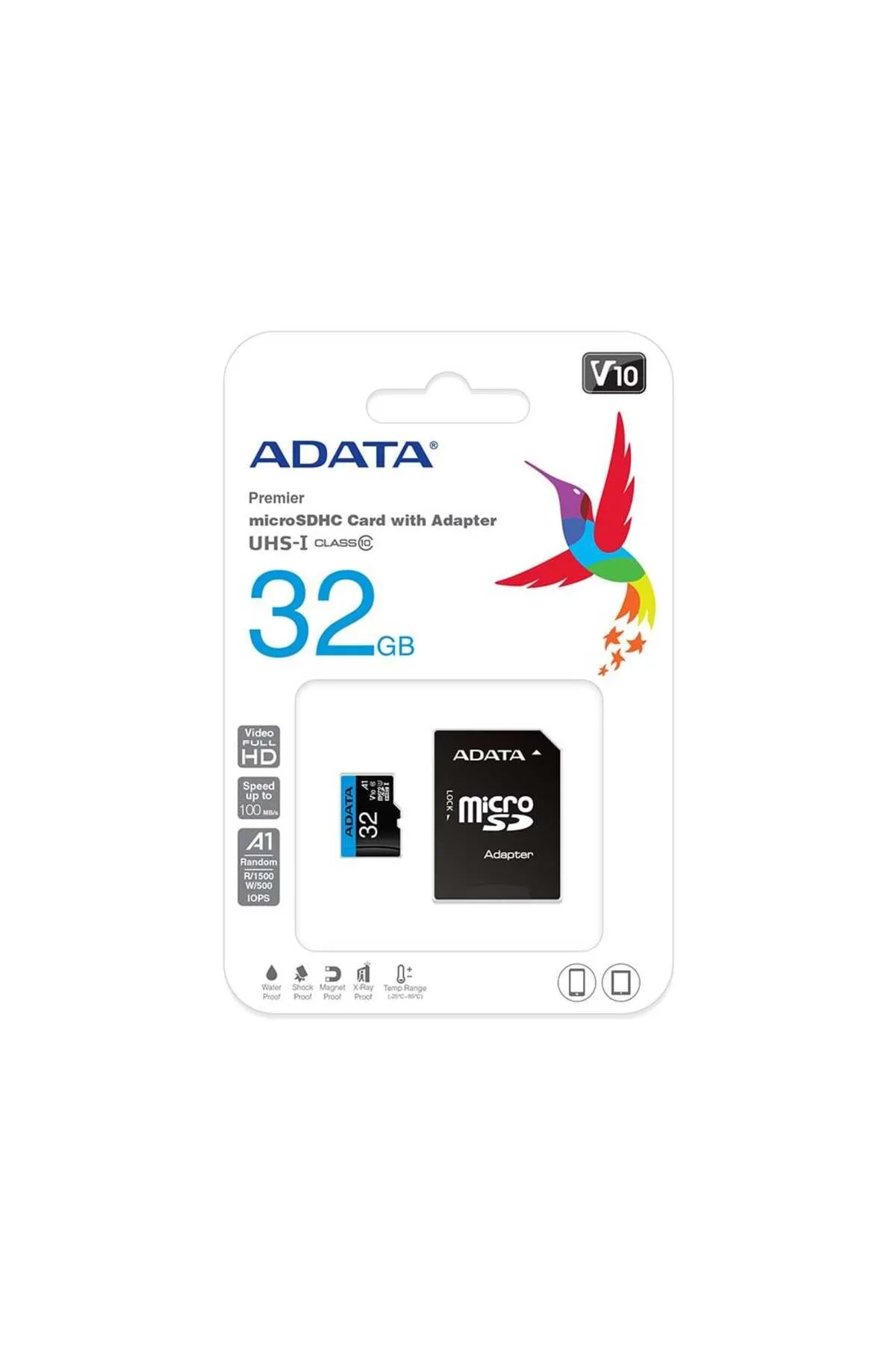 Adata Premier 32 GB Micro SD Hafıza Kartı (100MB/sn-25MB/sn)