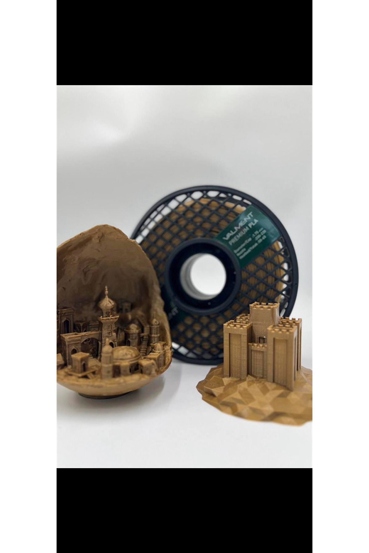 Valment Premium Gold Pla Filament Adet/1Kg Çap:1.75