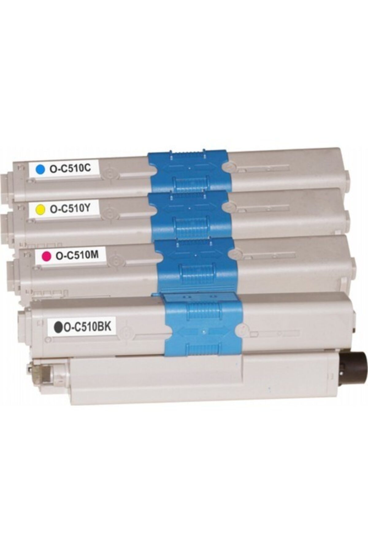 OKI Premium® Oki C310 Uyumlu 4 Renk Muadil Toner Seti