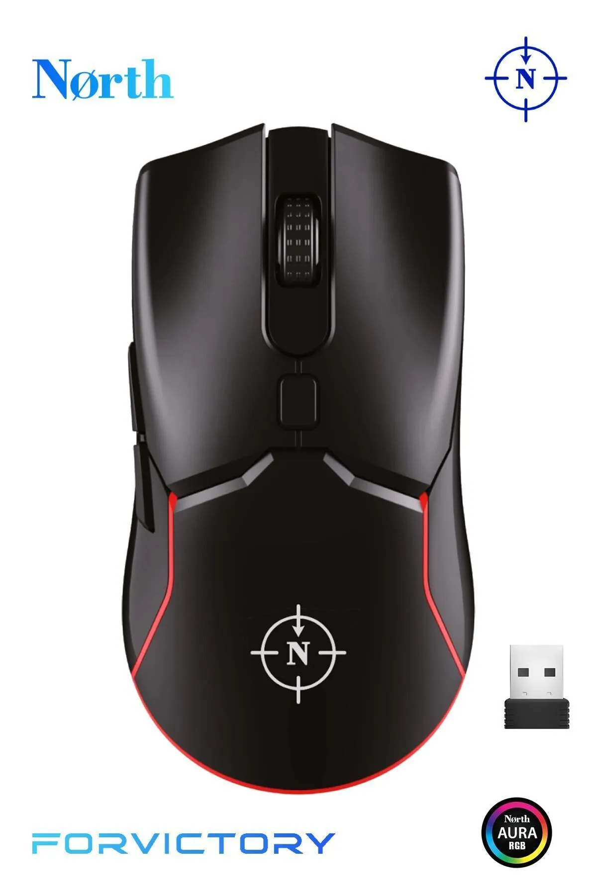 North Prestige Kablosuz Wireless Gaming Oyuncu Mouse