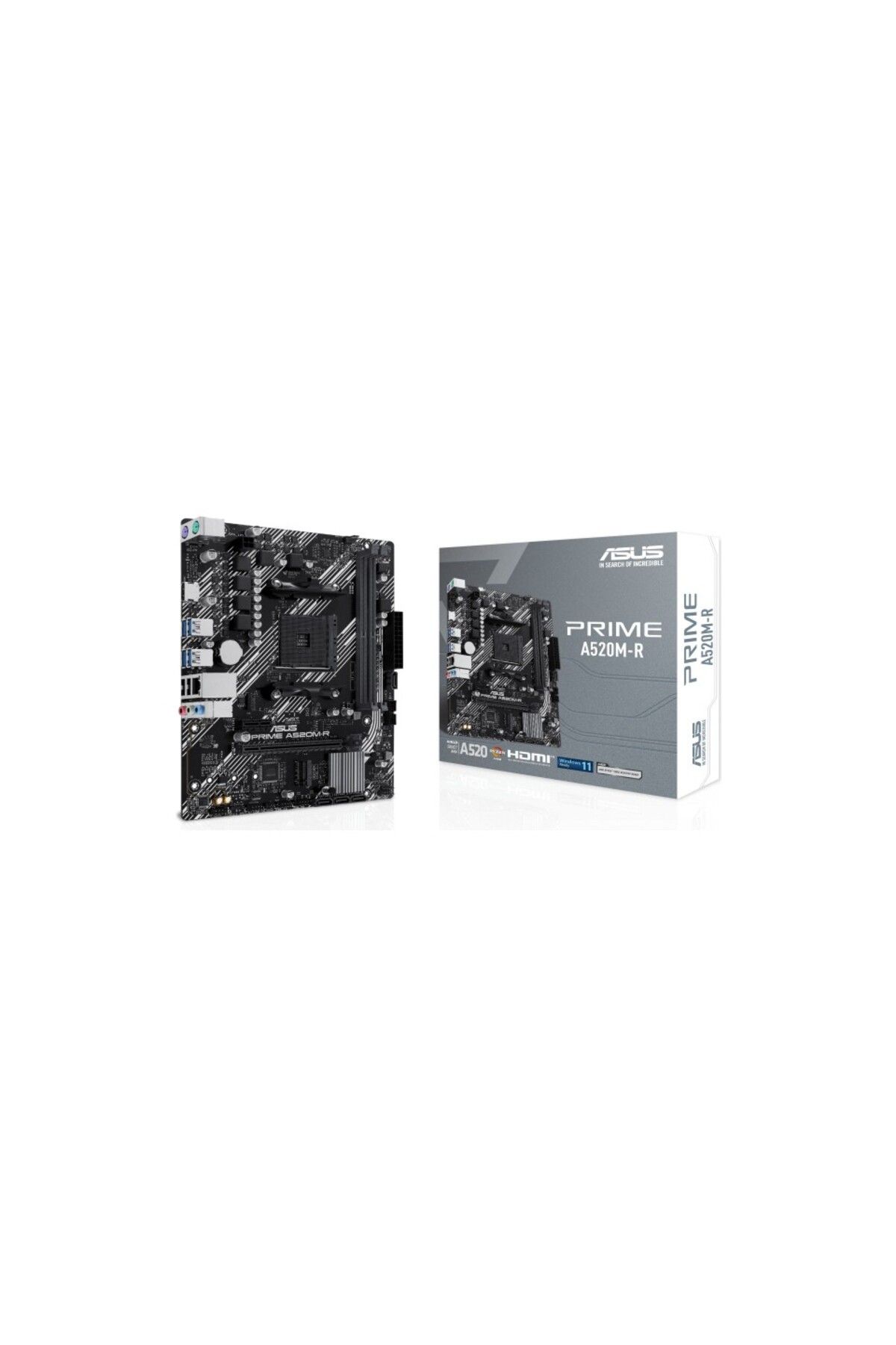 Asus Prime A520M-R 5100Mhz Oc Ddr4 Soket Am4 M.2 Hdmi Matx Anakart