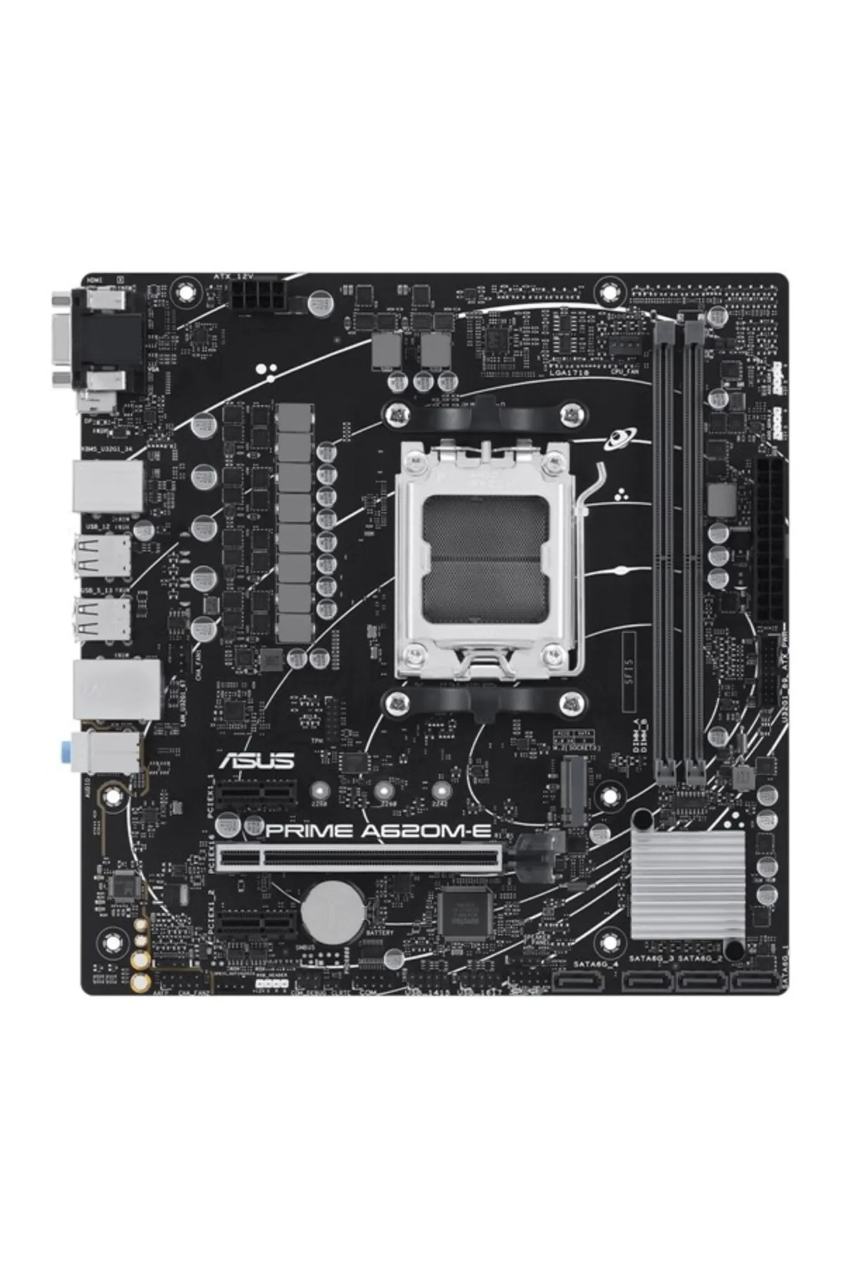 Asus PRIME A620M-E-CSM DDR5 HDMI-DP PCIE 4.0 AM5 mATX KURUMSAL ANAKART