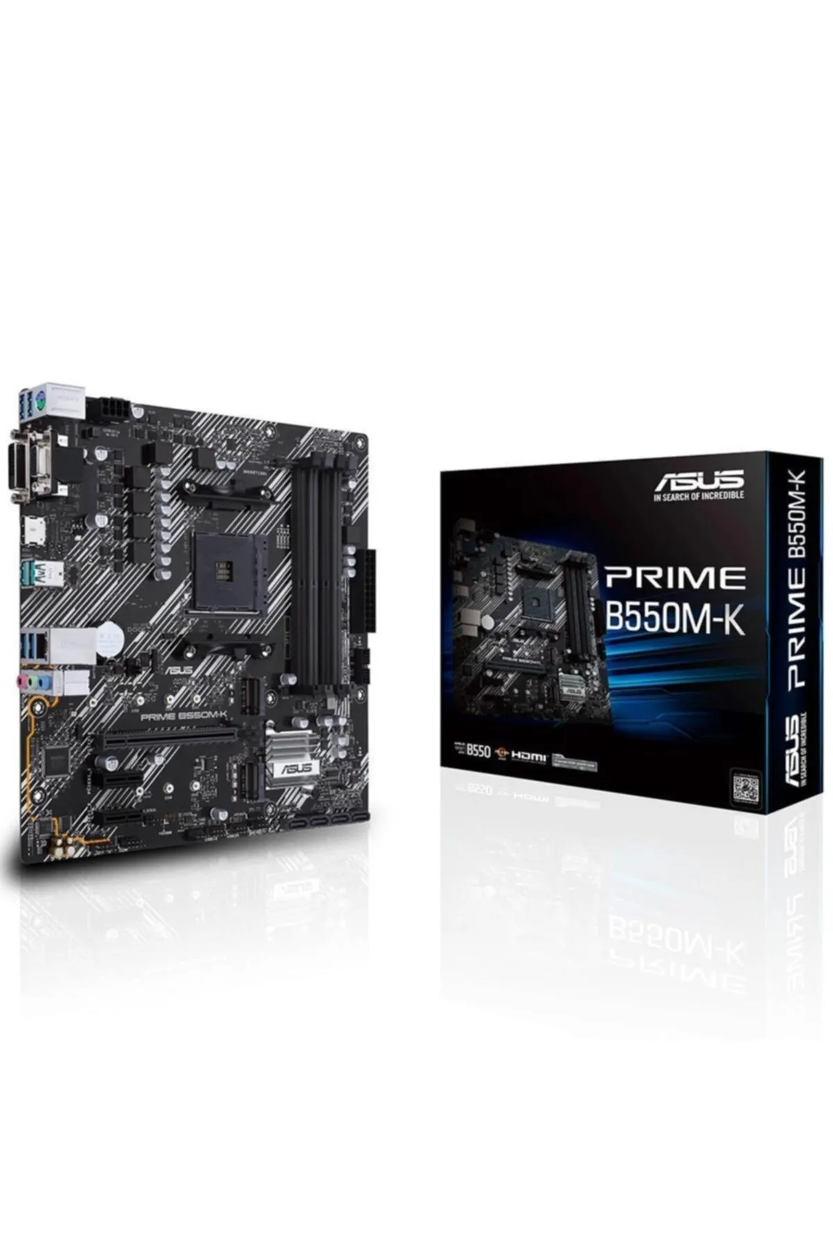 Asus Prime B550m-k Amd Am4 3.nesil Ddr4 Vga Dvı Hdmı Anakart