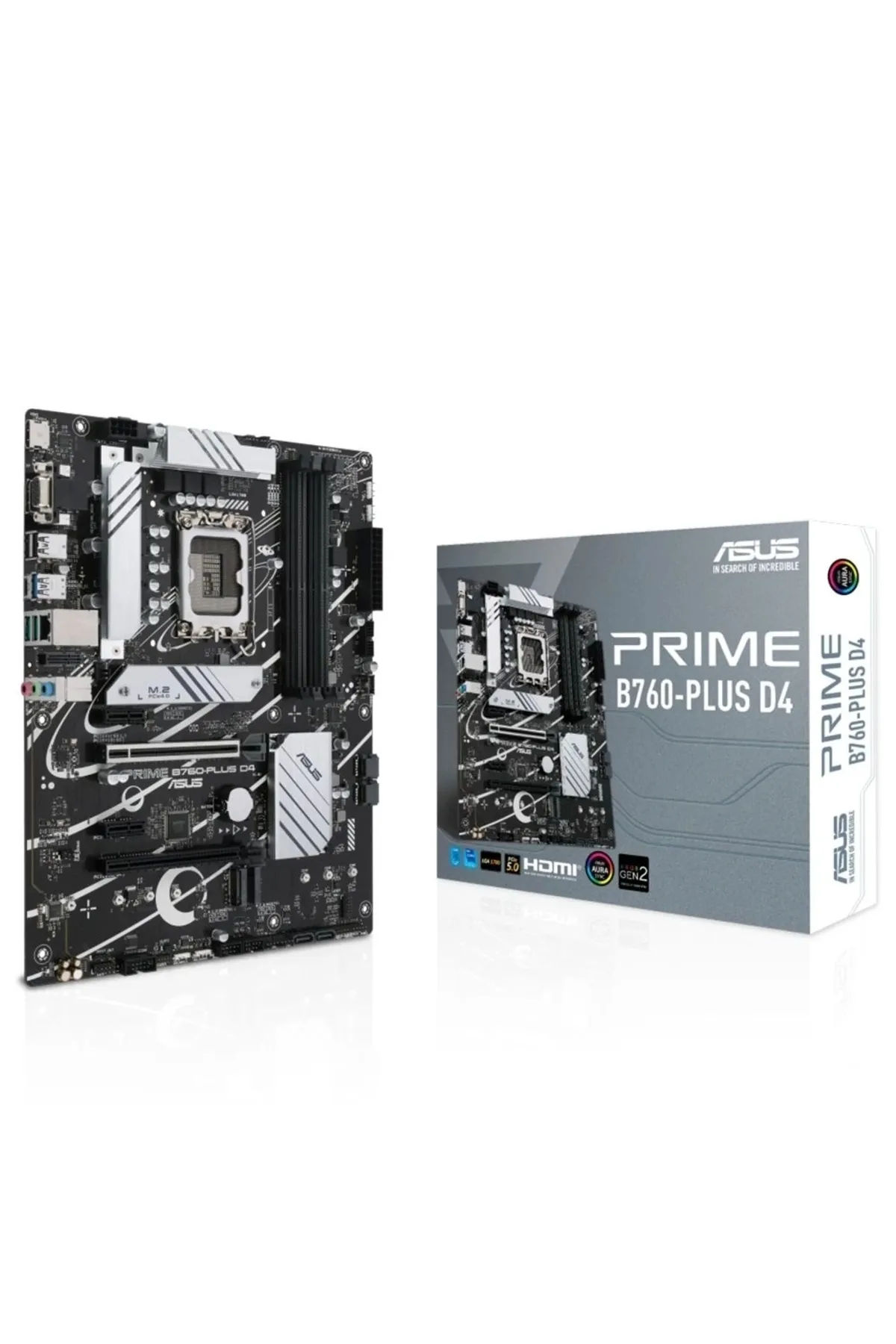 Asus PRIME B760-PLUS D4 5066MHz(OC) M.2 ATX 1700p