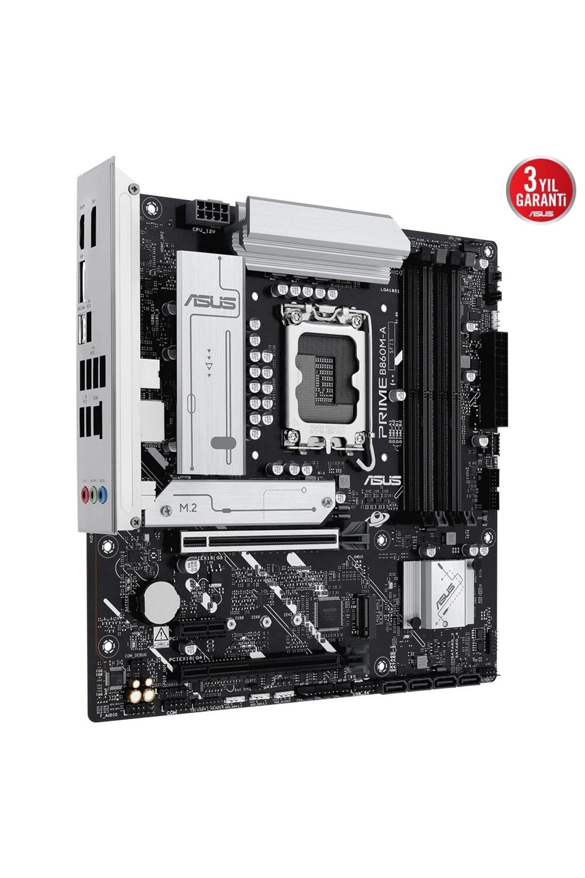 Asus Prime B860m-a-csm 8666mhz (OC) M.2 Lga1851 Matx Anakart