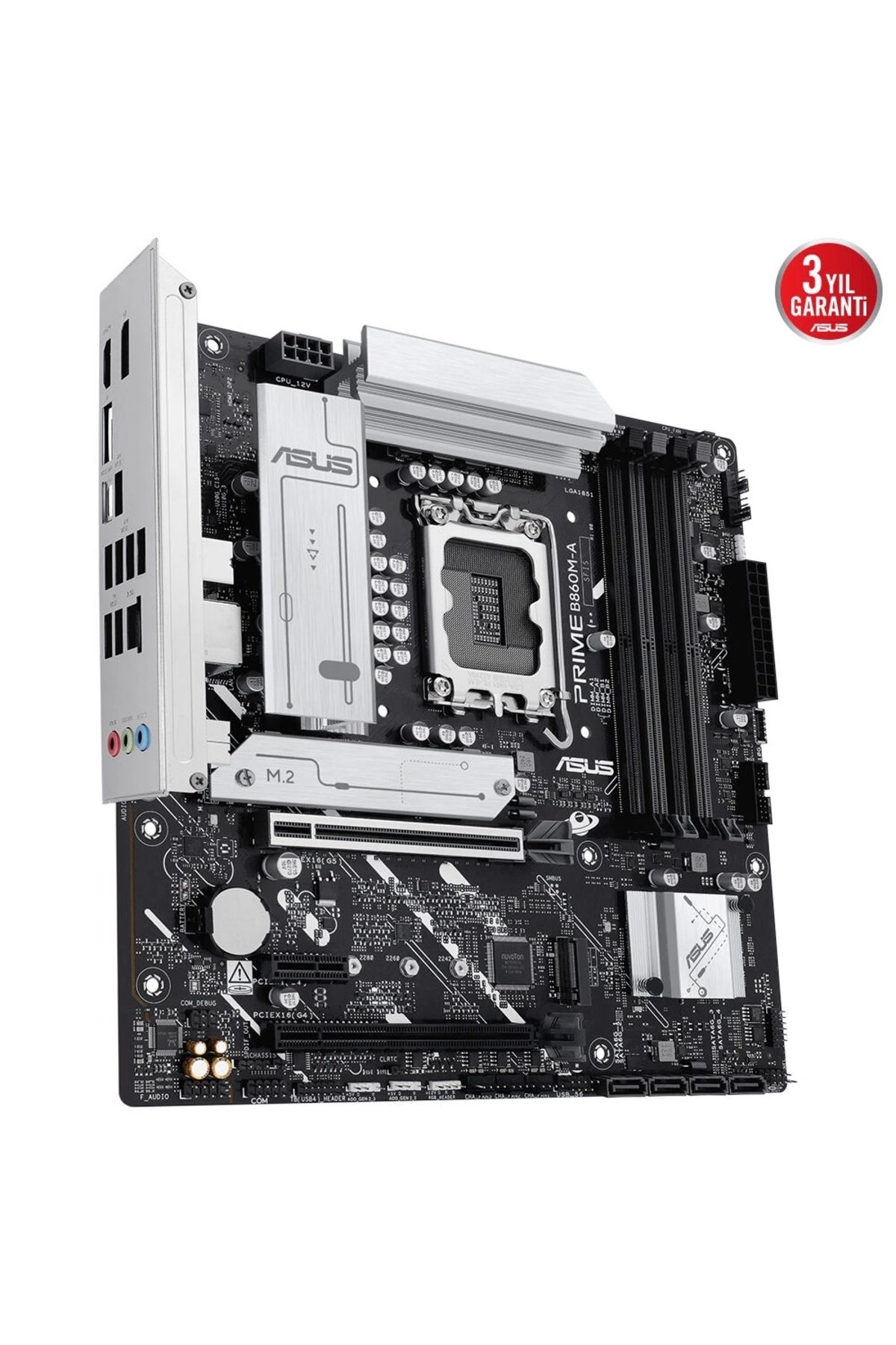 Asus Prime B860m-a-csm 8666mhz (OC) M.2 Lga1851 Matx Anakart