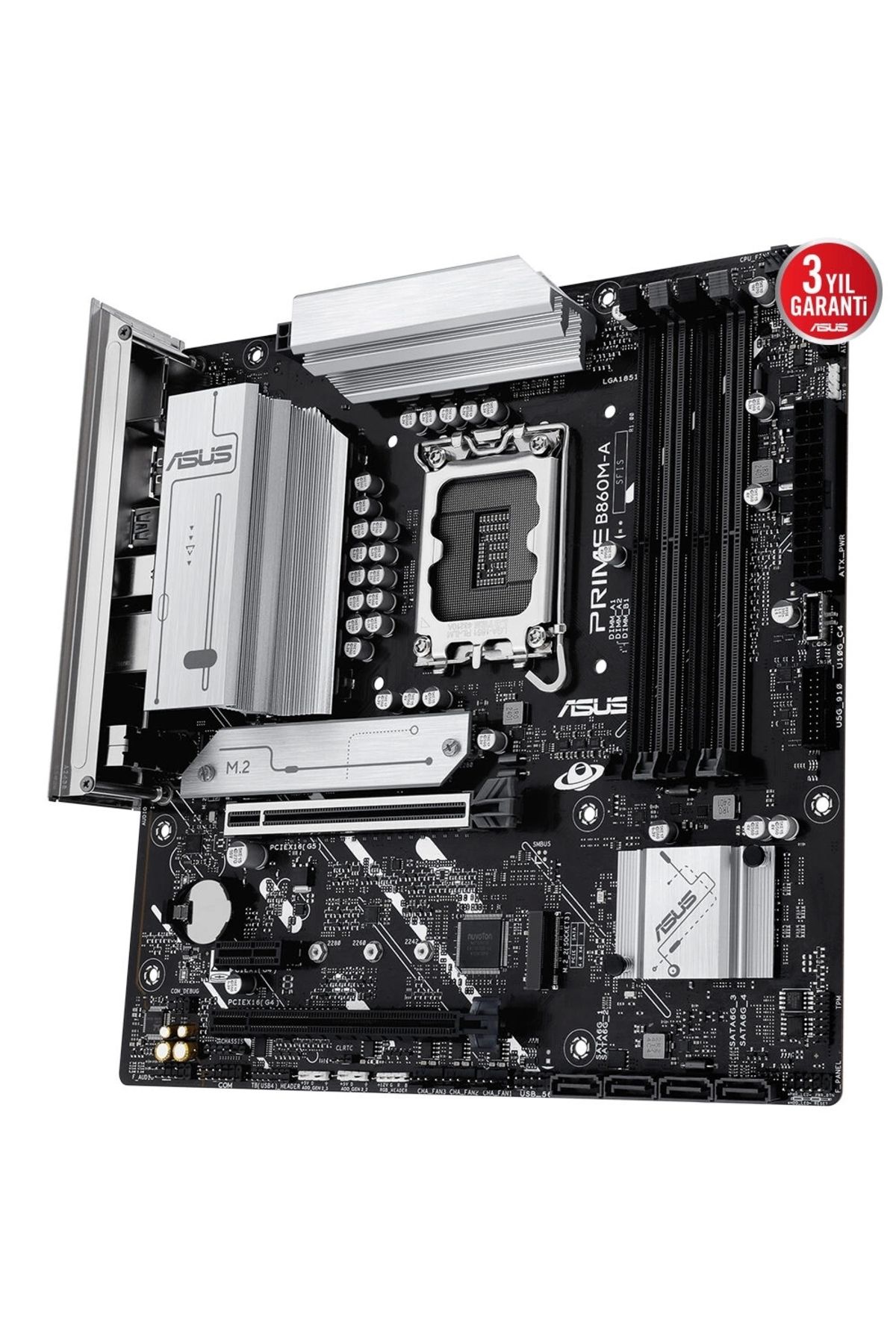 Asus Prime B860m-a-csm 8666mhz (OC) M.2 Lga1851 Matx Anakart