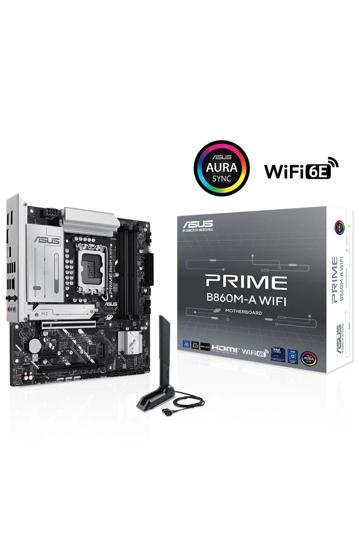 Asus Prime B860m-a Wıfı Ddr5 8666mhz (OC) M.2 1851p Matx Anakart