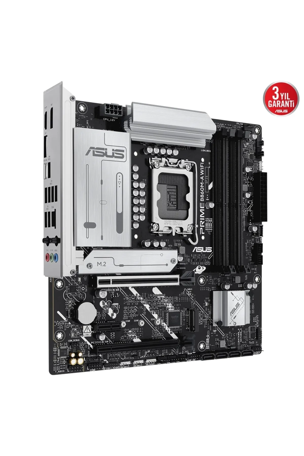 Asus Prime B860m-a Wıfı Ddr5 8666mhz (OC) M.2 1851p Matx Anakart