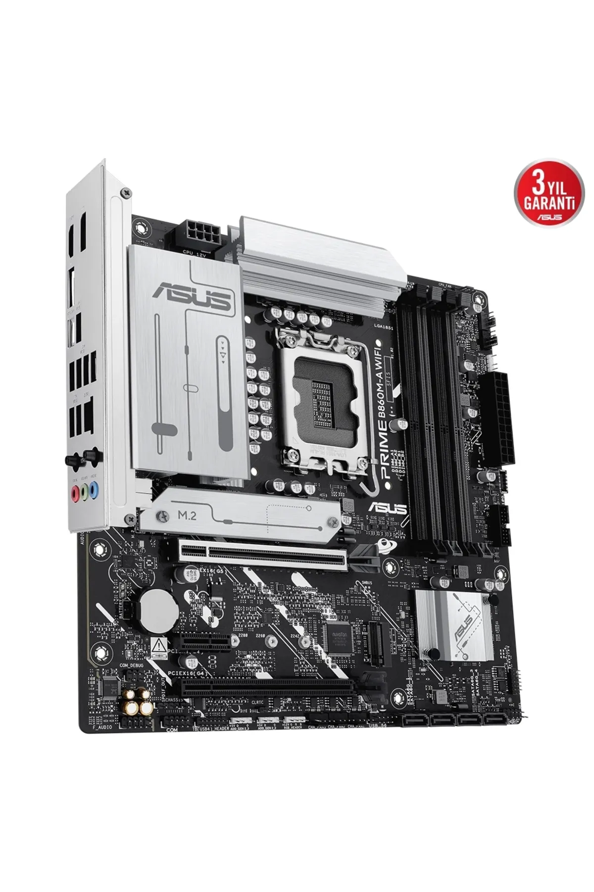 Asus Prime B860m-a Wıfı Ddr5 8666mhz (OC) M.2 1851p Matx Anakart