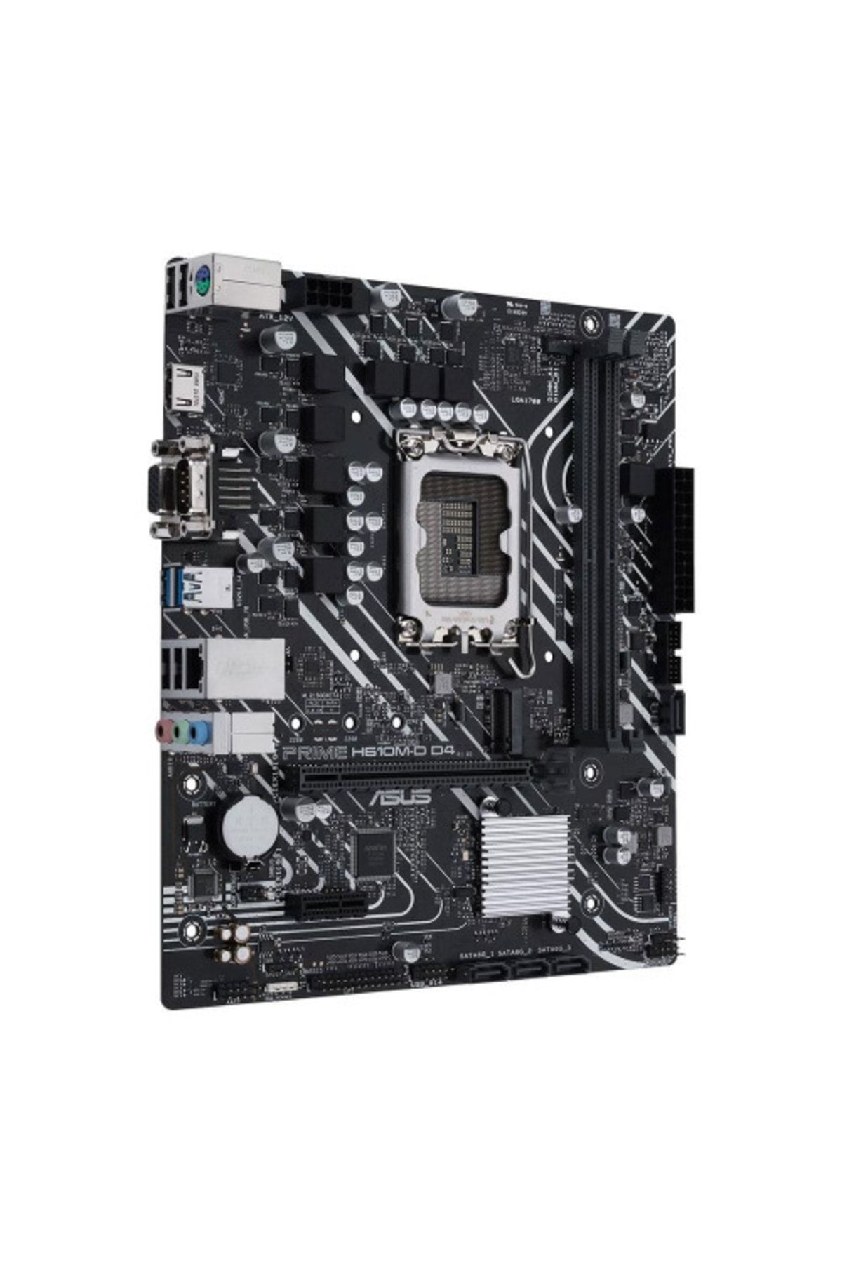 Asus Prime H610m-d D4, 2xddr4, M.2, D-sub, Hdmı, Com Port, 12.nesil, Lga1700 Soket, Anakart