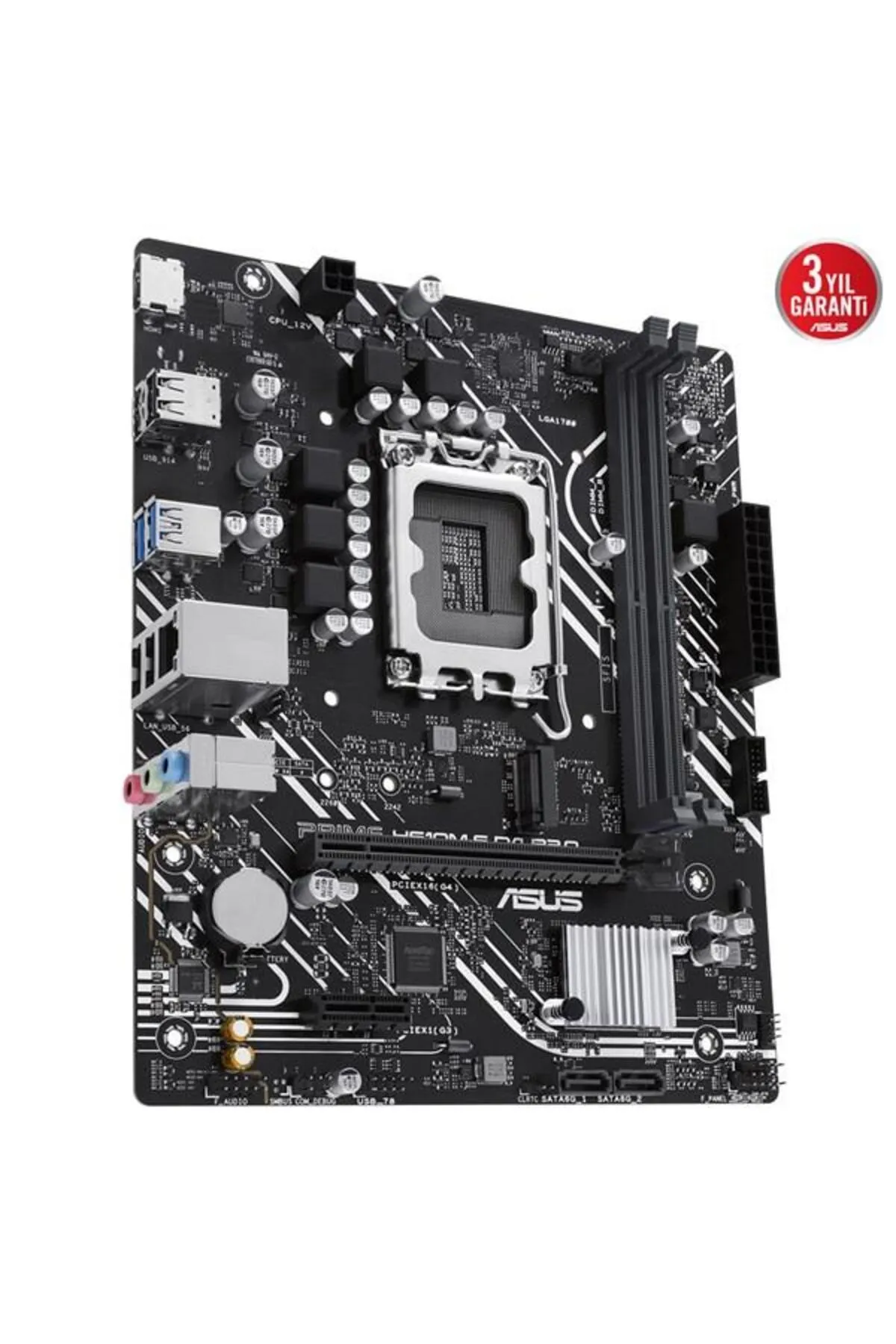 Asus PRIME H610M-F D4 R2.0-CSM DDR4 HDMI PCIE 4.0 1700P mATX KURUMSAL ANAKART