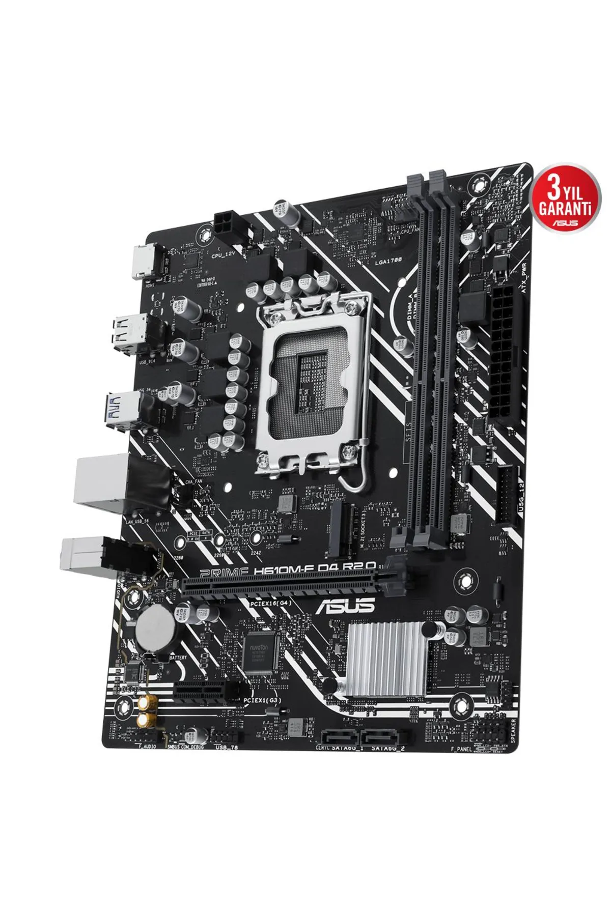 Hedef Market PRIME H610M-F D4 R2.0 DDR4 3200MHZ MATX