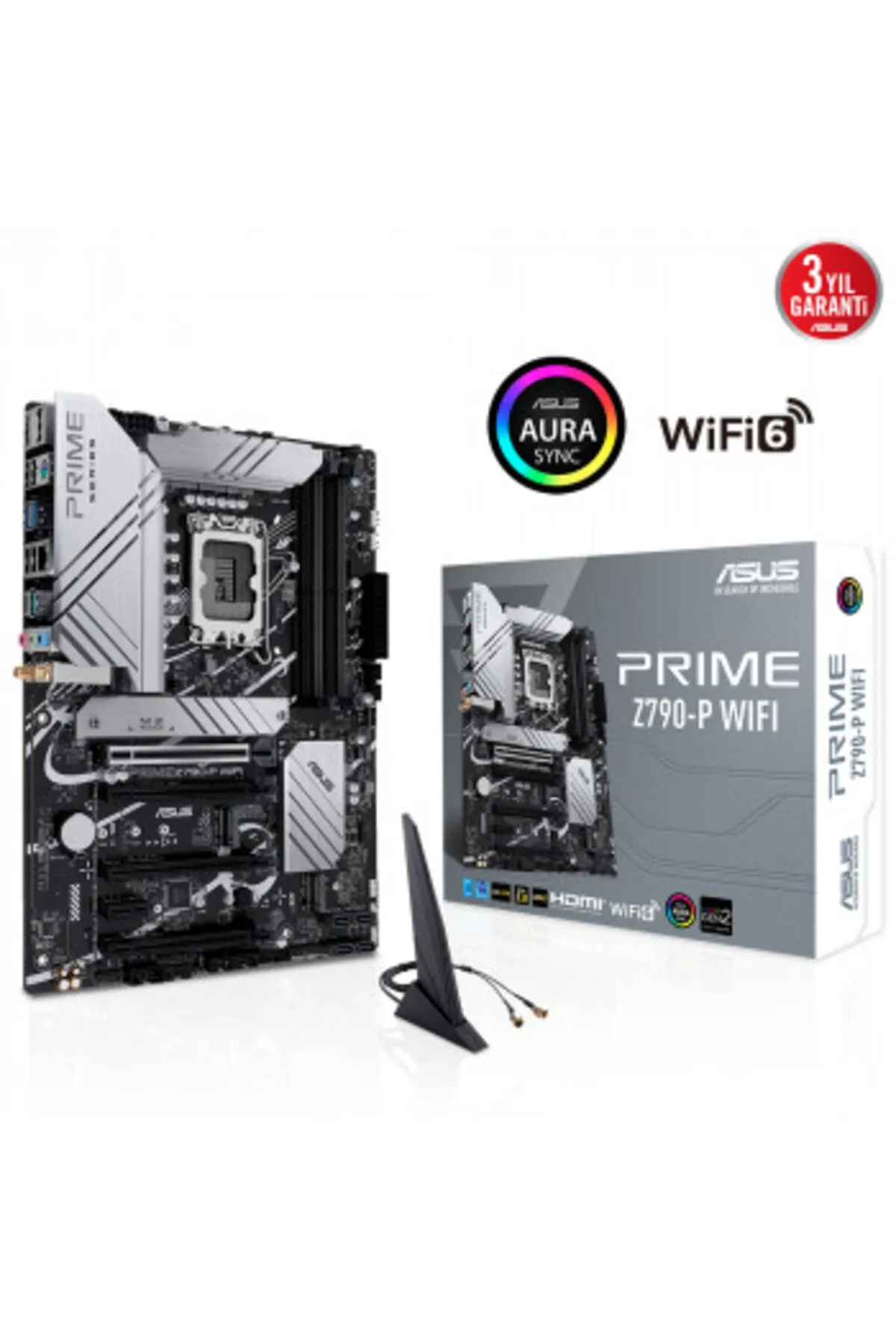 Asus PRIME Z790-P WiFİ 7200Mhz(OC) DDR5 M.2 ATX 1700p