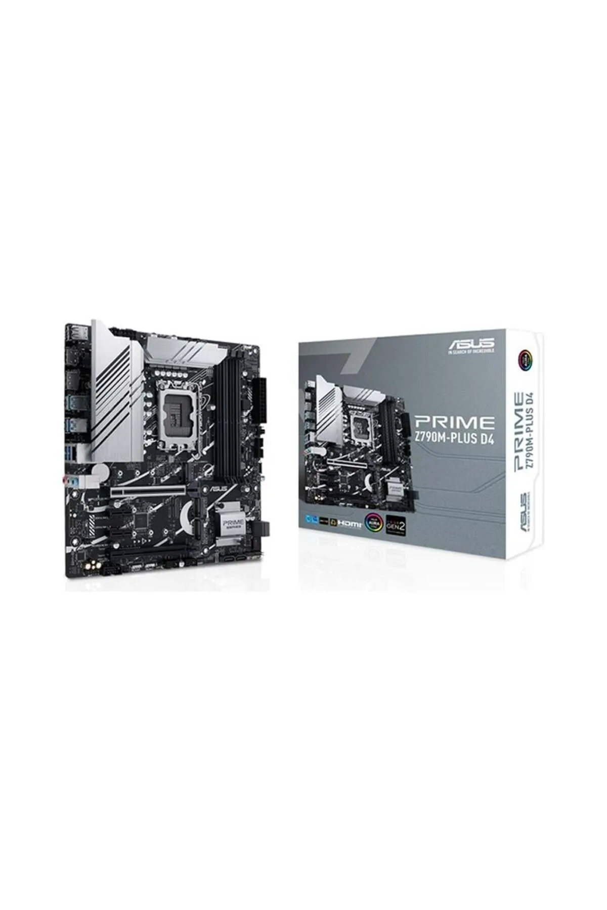 Asus PRIME Z790M-PLUS INTEL Soket 1700 DDR5 7200MHz (O.C.) M.2 Ankart