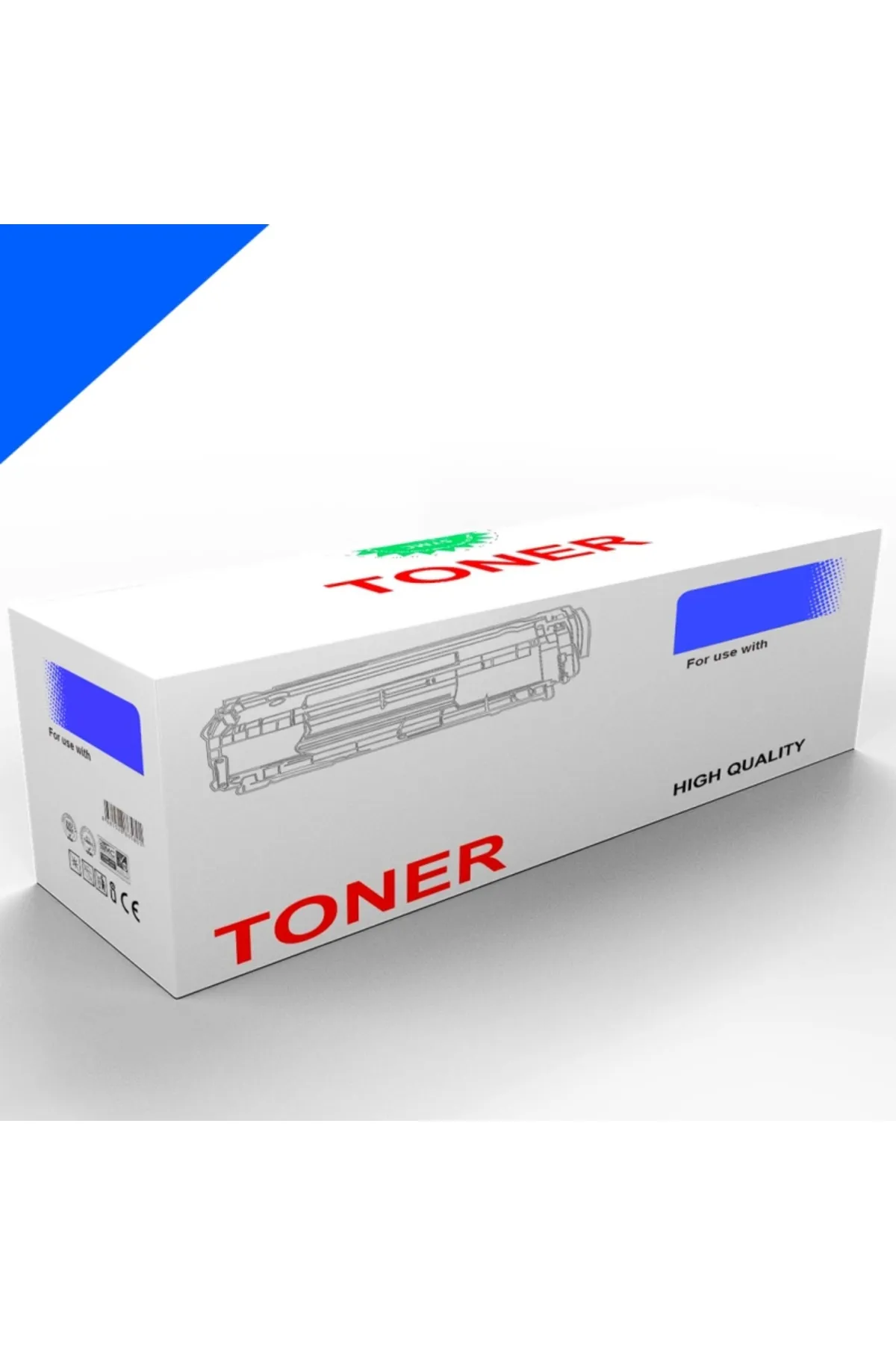 HP PrinTürk CC531A / CE411A/CF381A/305A Mavi Çipli Toner