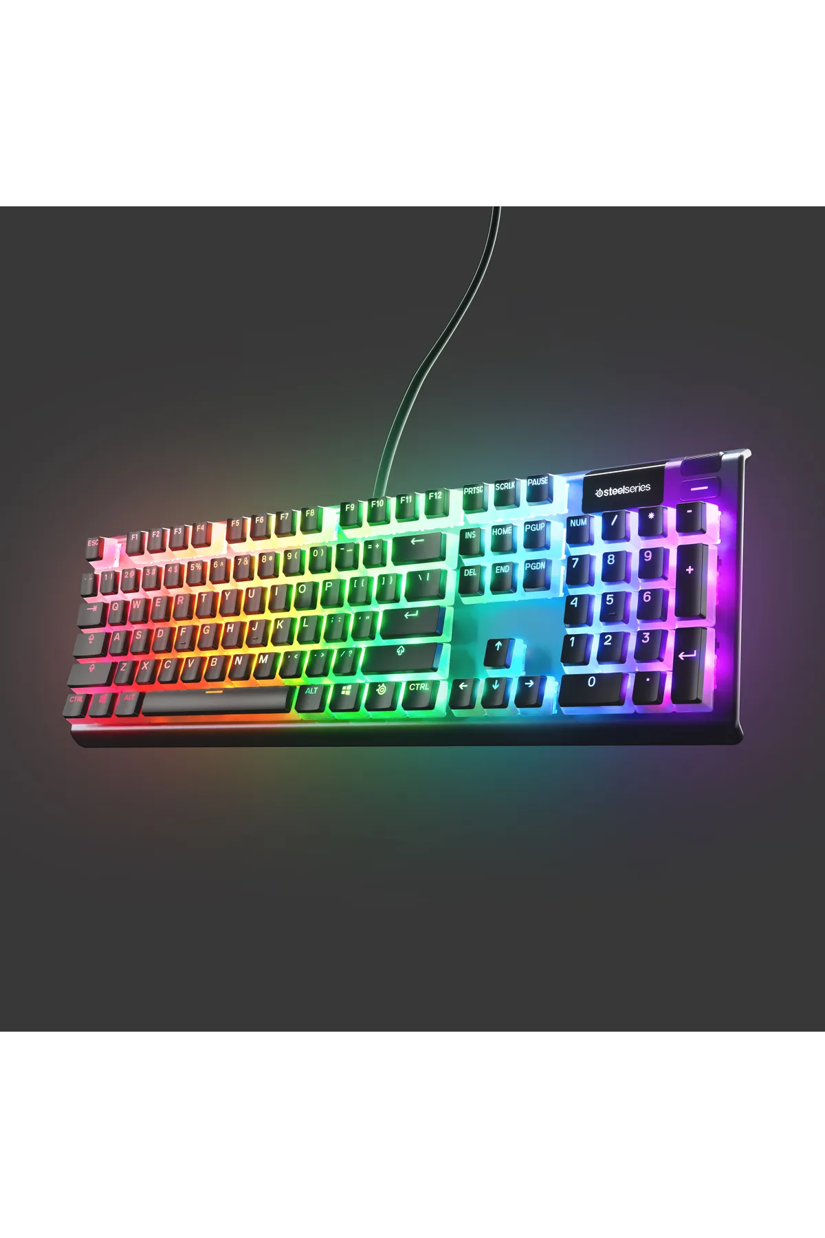 SteelSeries Prismcaps Siyah Tuş Takımı Uk