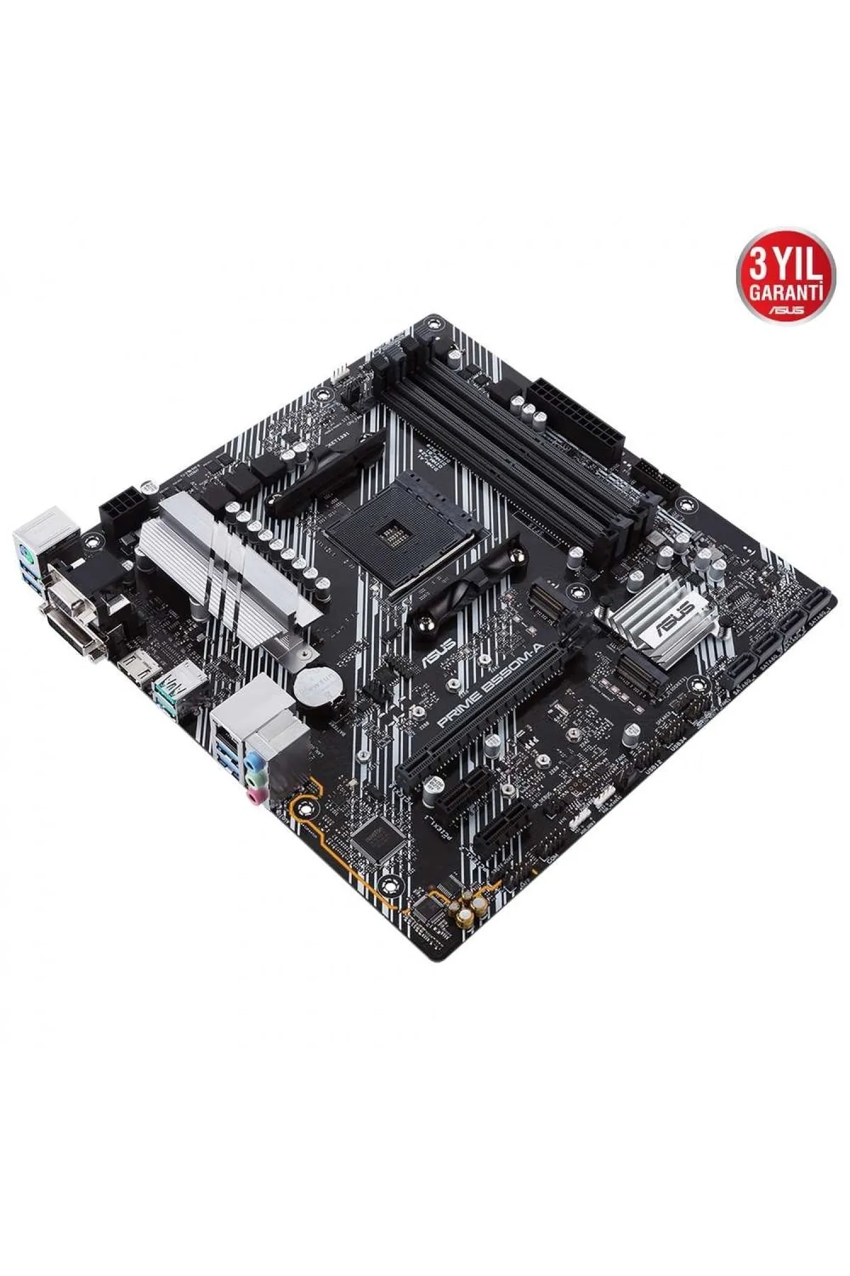 Asus Prıme B550m-a Ddr4 M2 Pcıe Nvme Hdmı Dvı Pcıe 16x V4.0 Am4 Matx