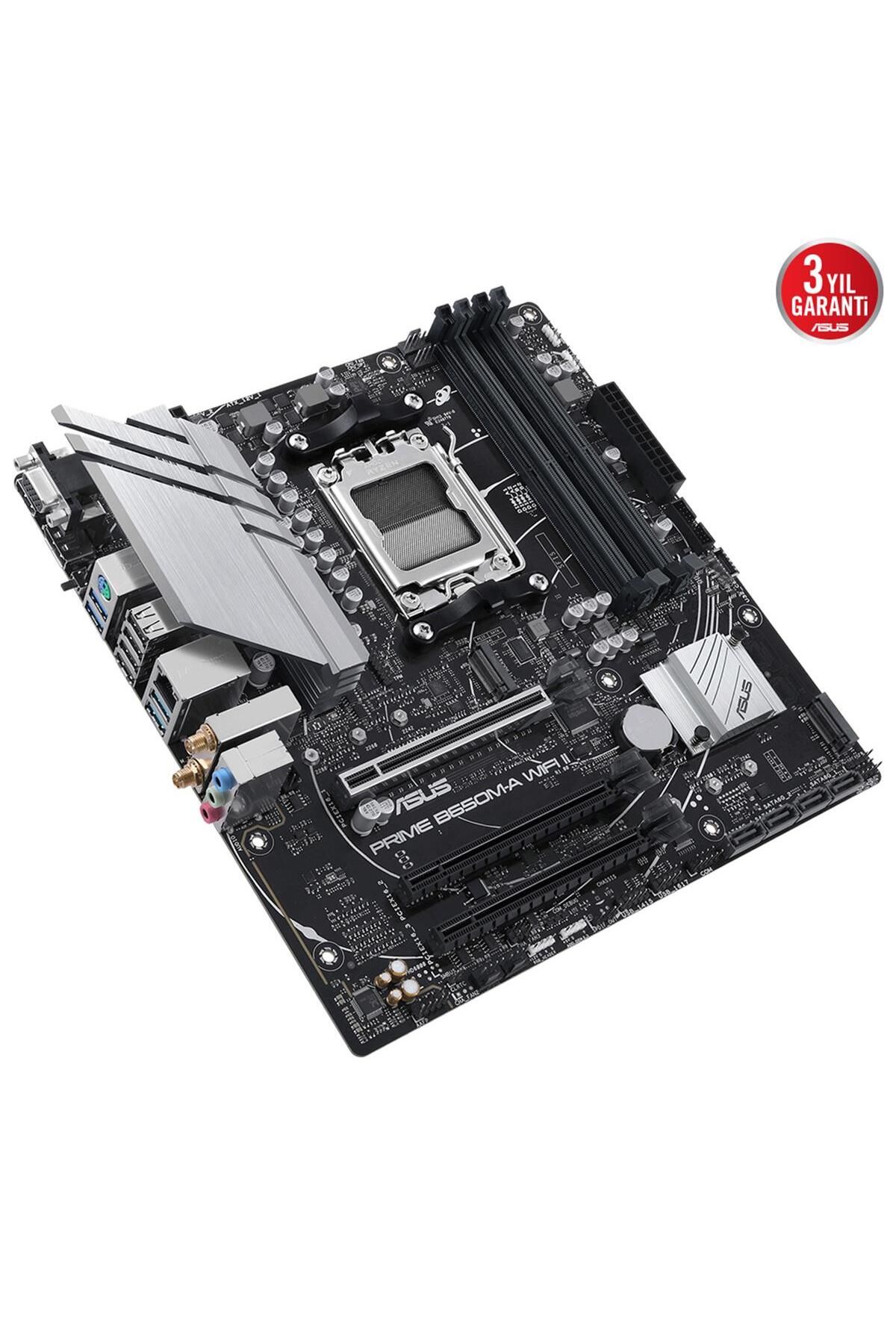 Asus Prıme B650m-a Wıfı Iı Ddr5 6400mhz(OC) M.2 Matx Am5