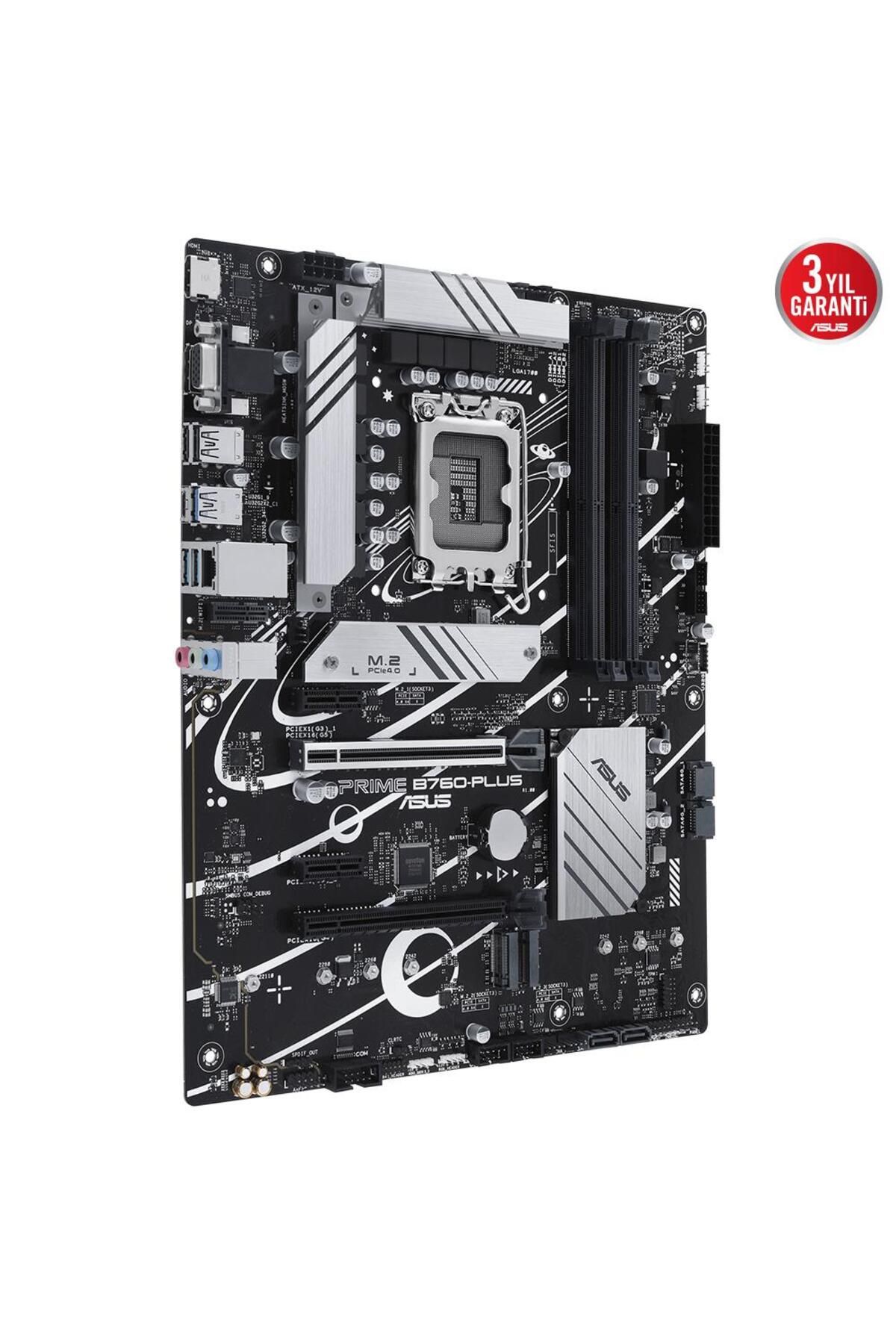 Asus Prıme B760-plus D5 7200mhz M.2 Atx 1700p