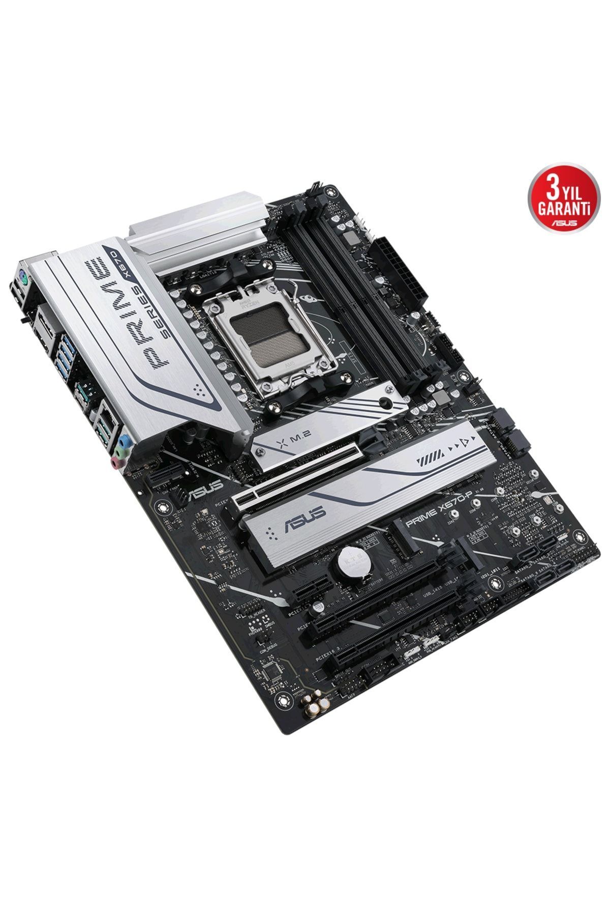 Asus Prıme X670-p-csm Amd X670 Am5 Ddr5 6400 Dp Hdmı 3x M2 Usb3.2 Aura Rgb 2.5gbit Lan Atx 5x P