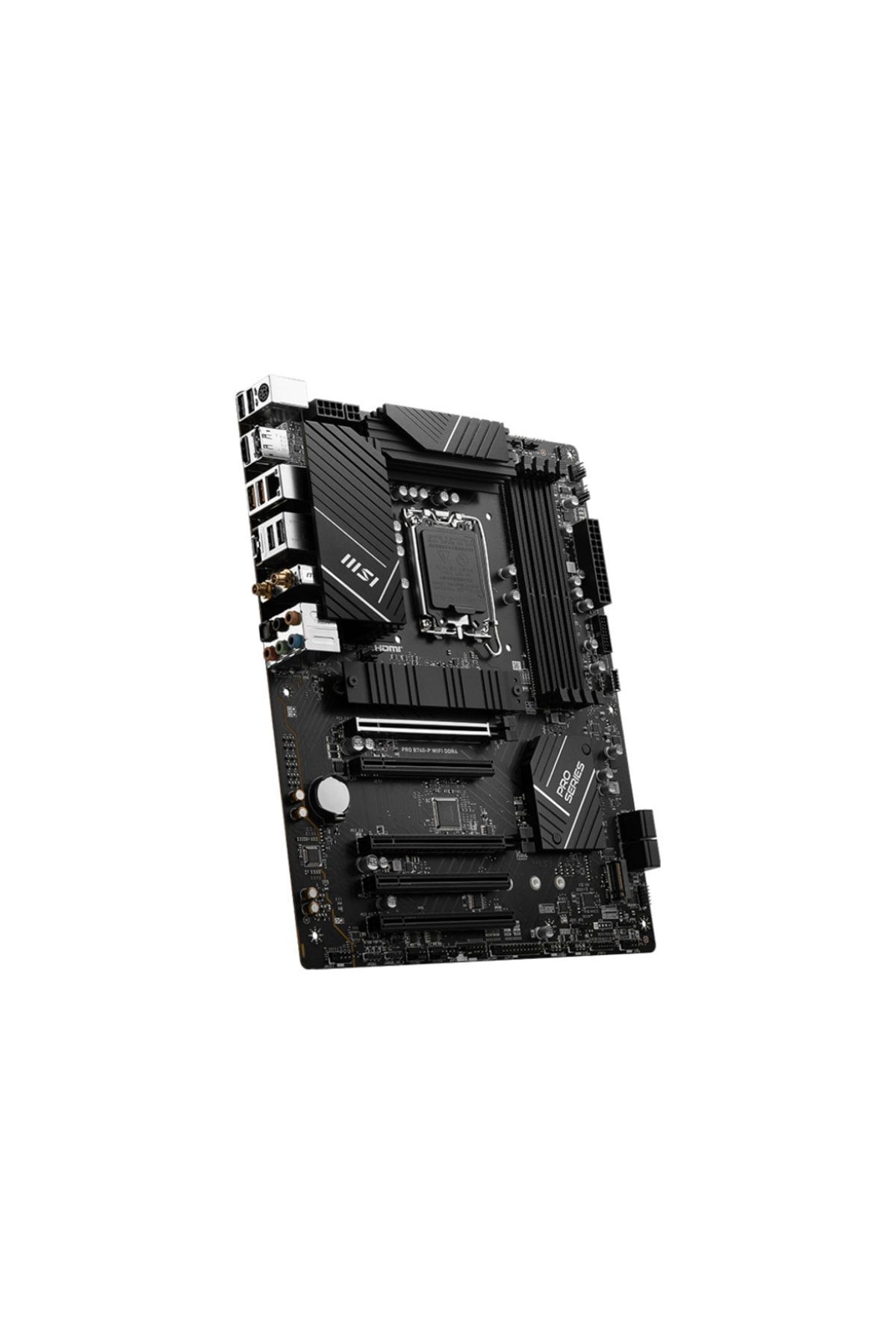 MSI Pro B760-P Wifi Ddr4 İntel B760 Soket 1700 Ddr4 5333(Oc)Mhz Atx Gaming Oyuncu Anakart